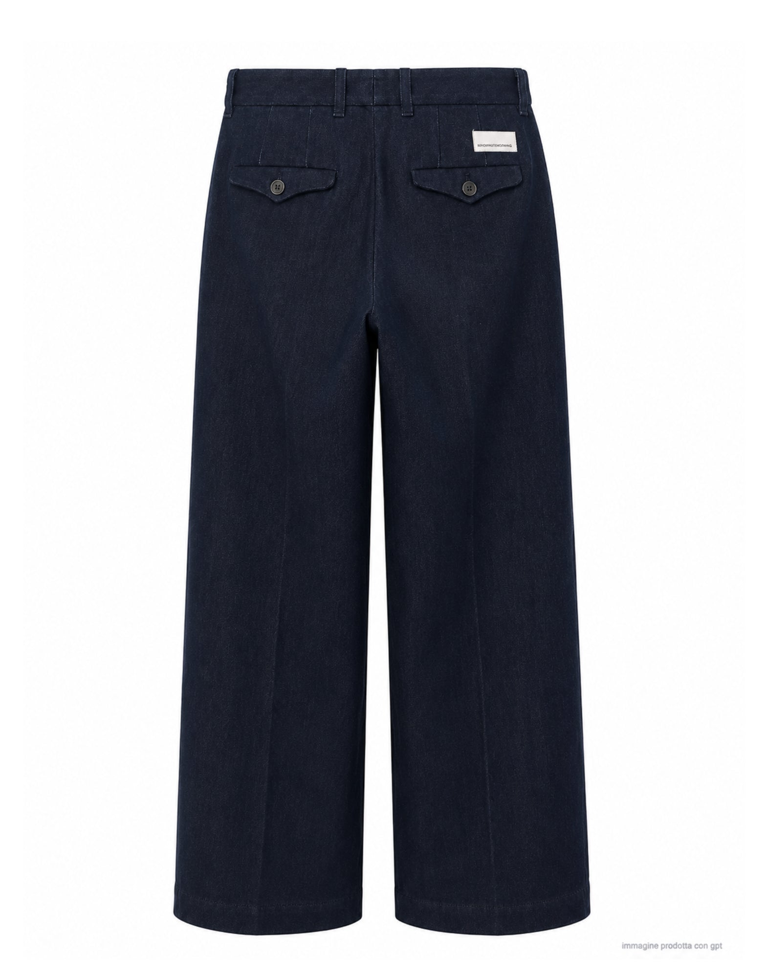 Pantaloni da bambino Fiamma, modello da donna Rinse
