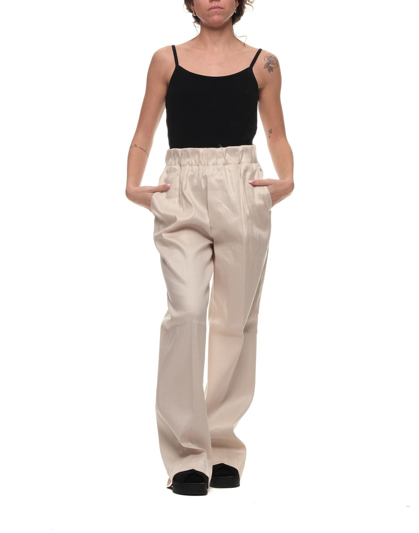 Pants woman CARA RAC08 SABBIA NINE:INTHE:MORNING