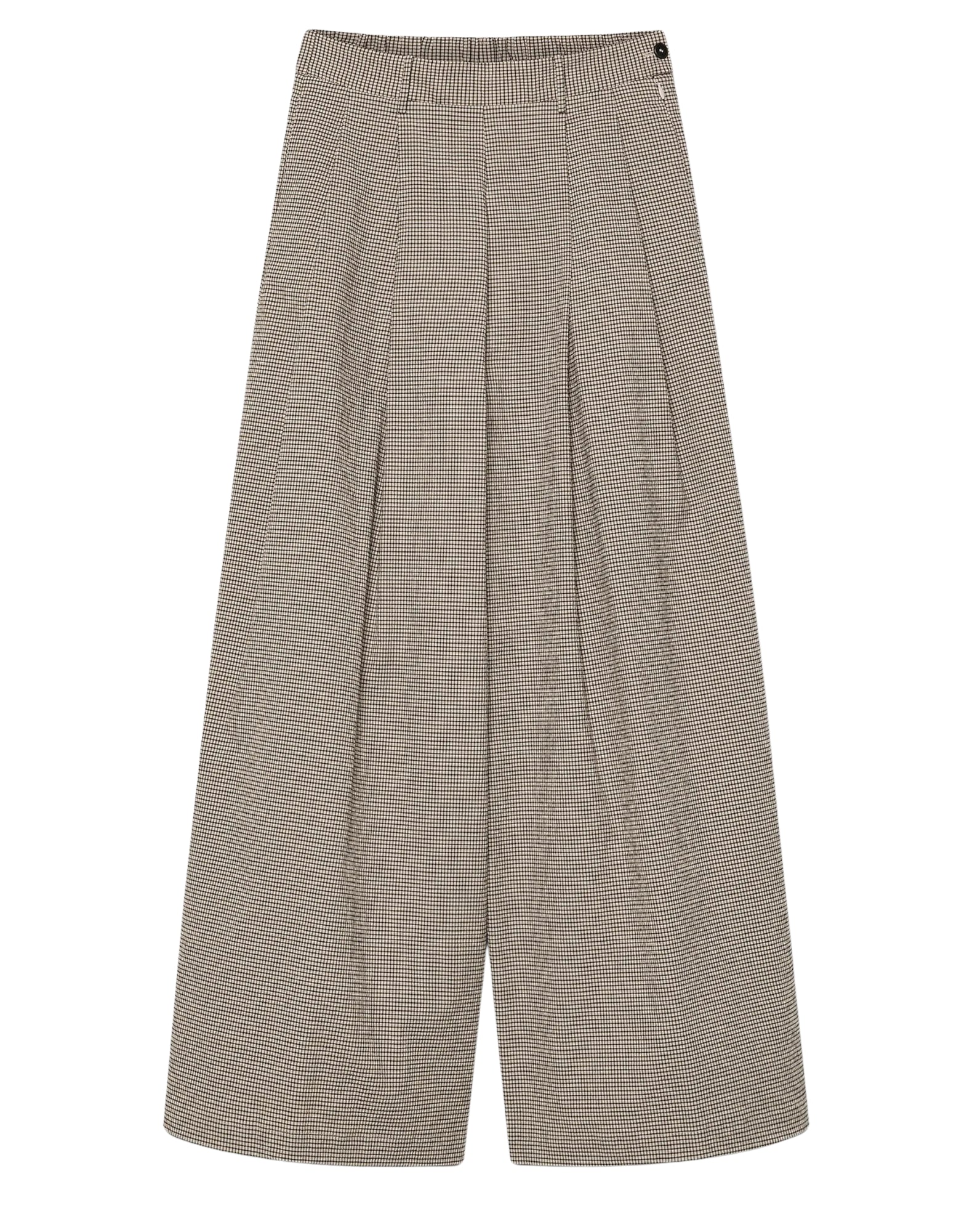 Pomandère Wide Cotton Micro Vichy Pants Women’s 7204 21626 140