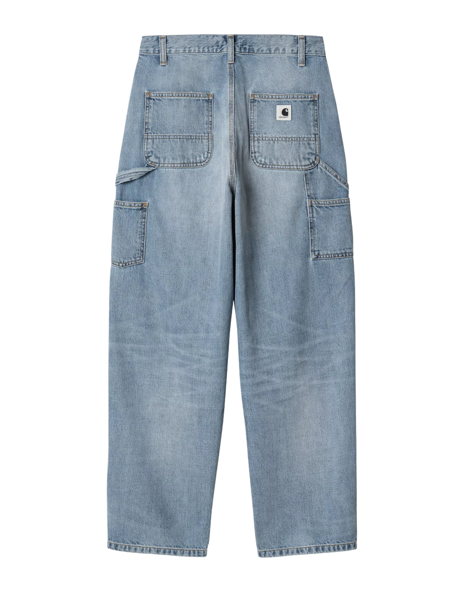 Jeans Frau I034225 01ur Brandon Single Knie Blue Burst CARHARTT WIP