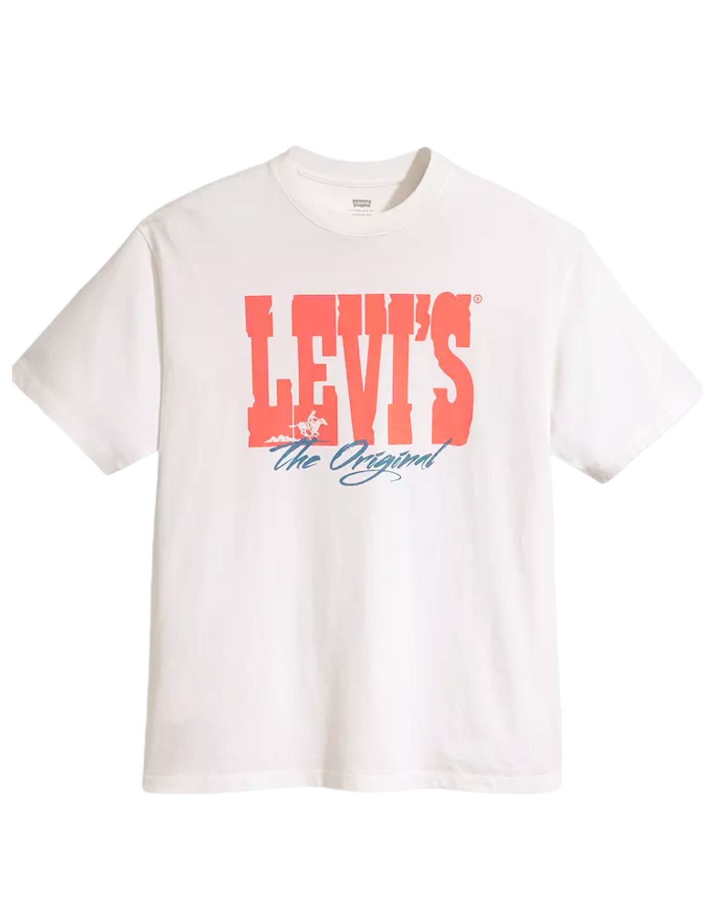T-shirt pour homme 87373 0105 White Levi's
