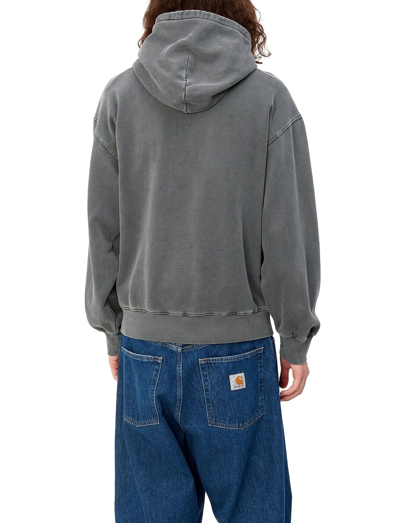 Hoodie man I029523 87GD HOODED VISTA GRAPHITE CARHARTT WIP