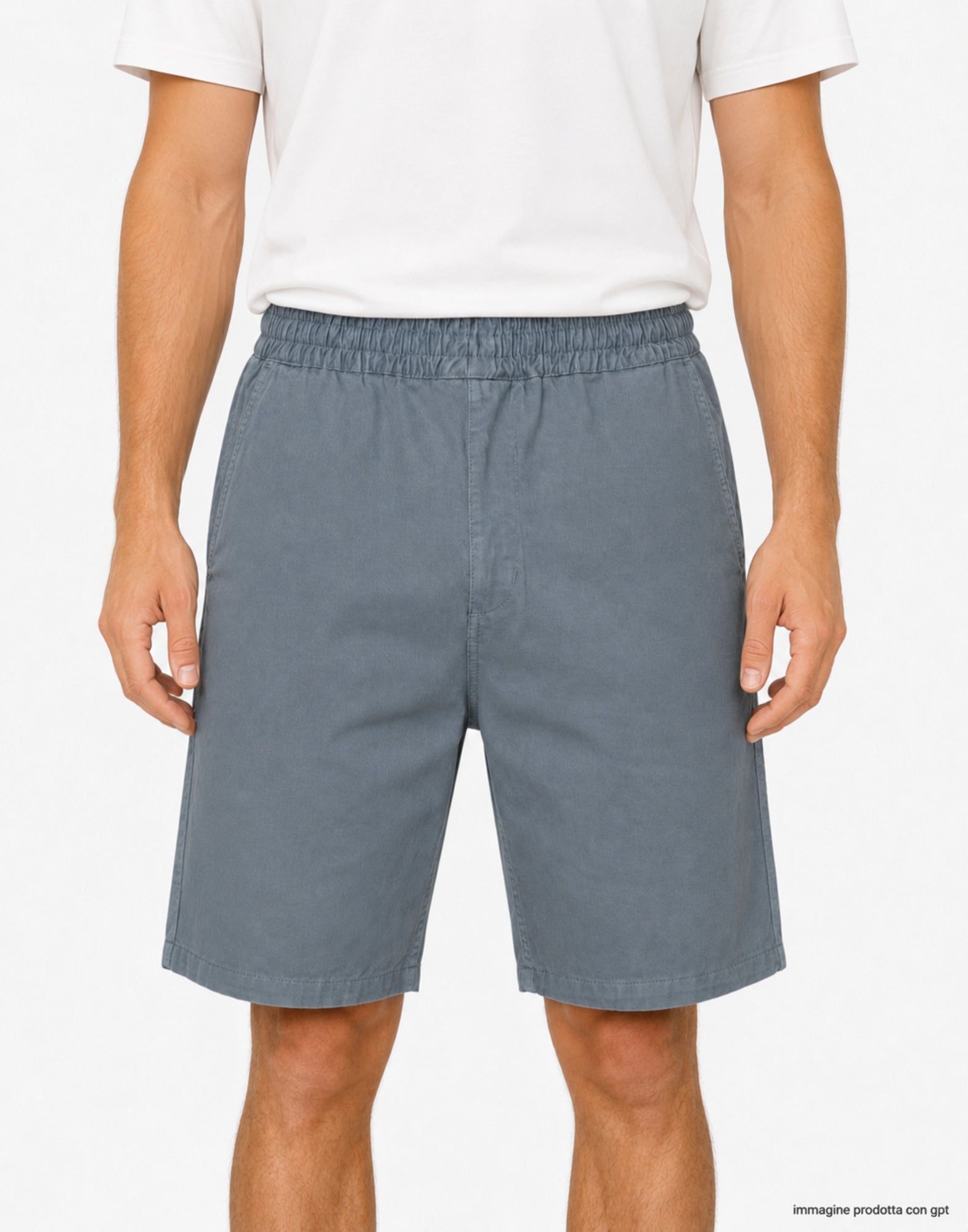 Flint Short Cozy Blue garment dyed