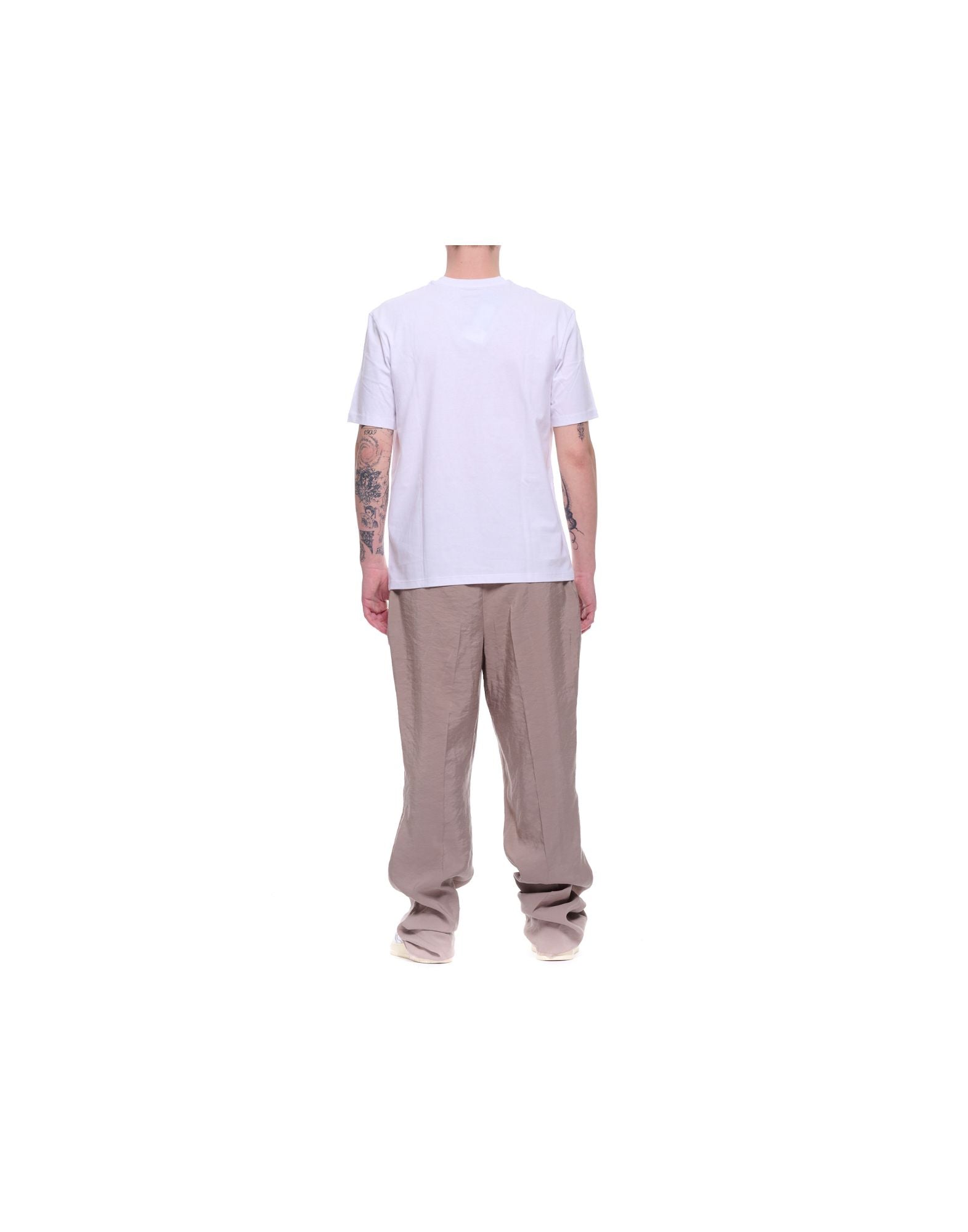 Hevò Men’s Chino Trousers Torrecanne Beige Regular Fit in Modal Made in Italy 060 L711 4501 24 TORRECANE BEIGE