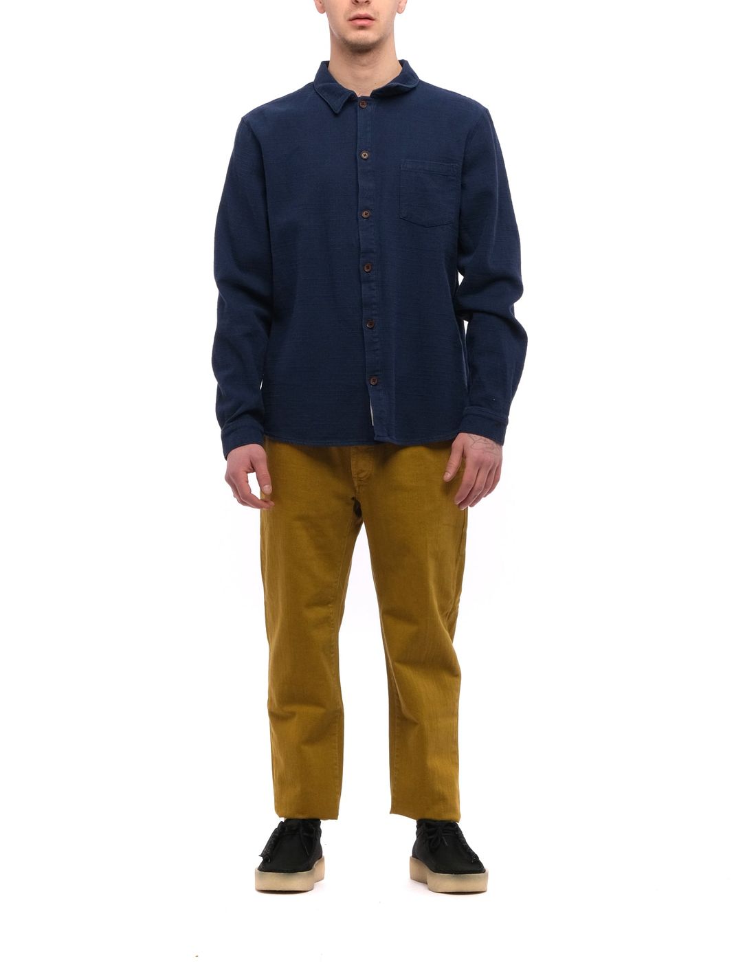 Shirt man 3856 NAVY Revolution