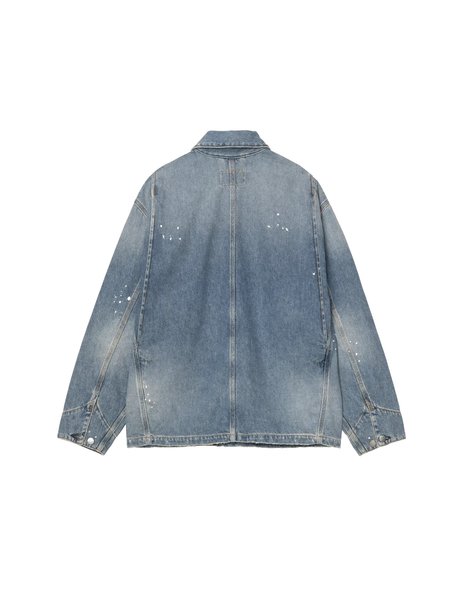 OG Michigan Coat Blue destroy wash, splatter