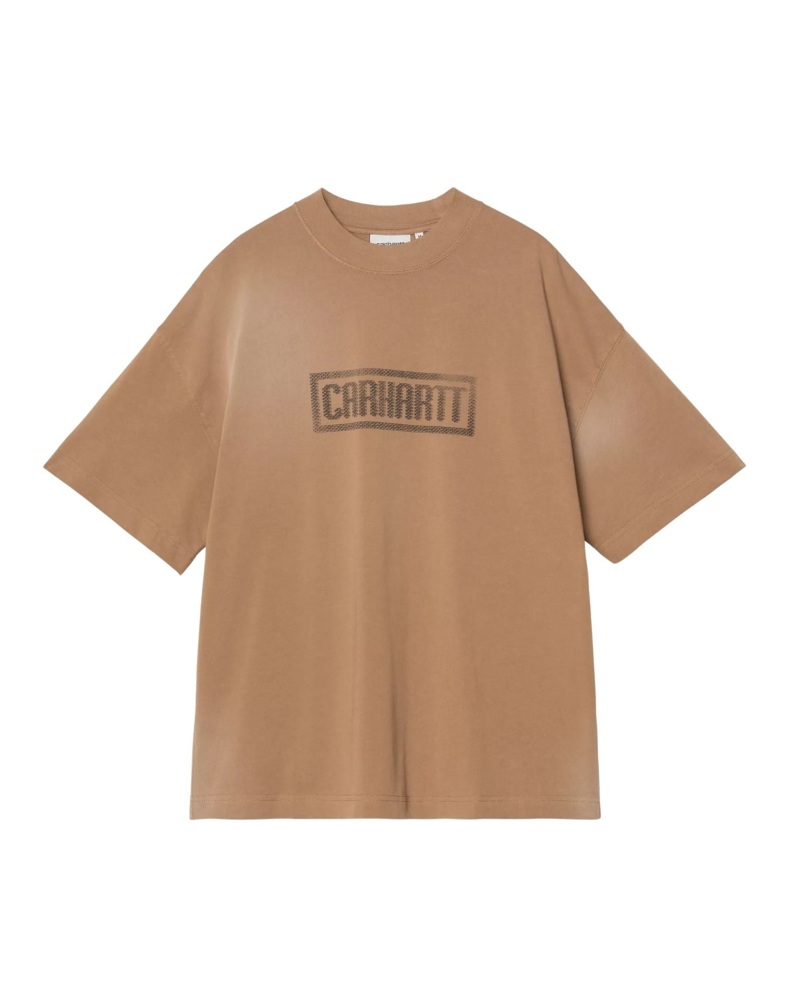S/S Bricky Man T-Shirt WIP H Brown stone dyed