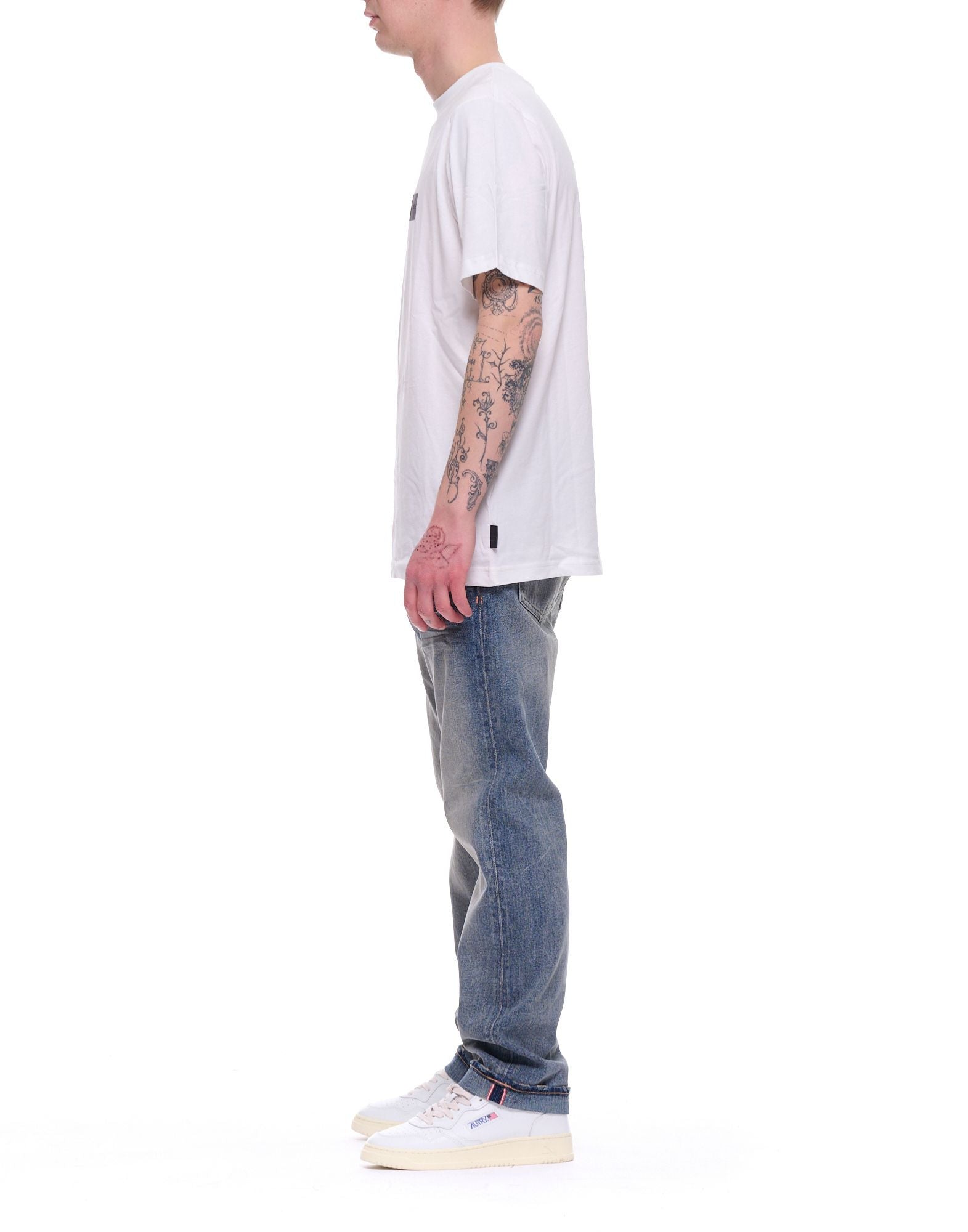 Nordic Denim The One Jean Selvedge Bruised Blue Algodón Regular Fit Hombre 01-01-392 BRUISED BLU