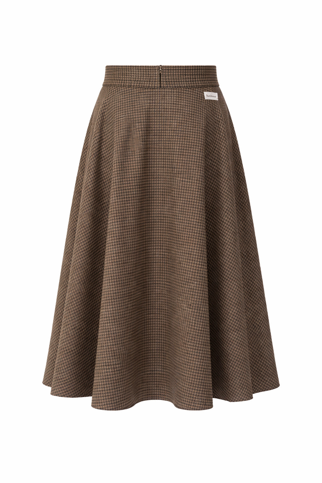 KAT01-T.V  T10 CH-BLK SKIRT - Gonne - NINE:INTHE:MORNING