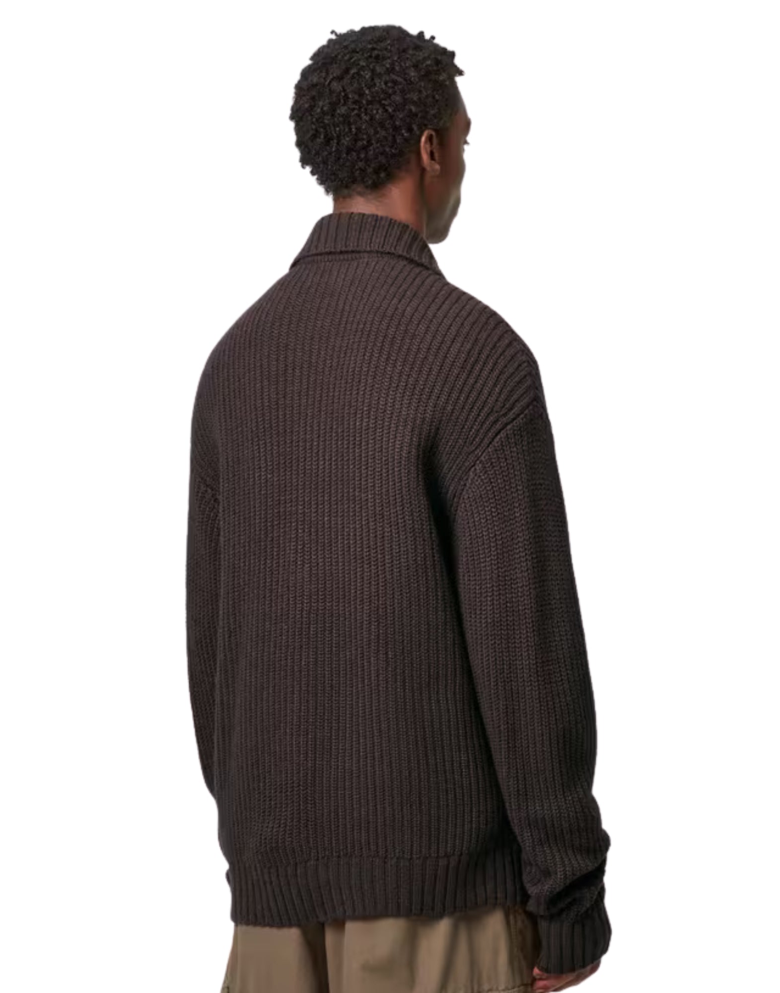 Carhartt WIP Chore Knit Jacket – Von der Arbeitskleidung inspirierte Strickjacke für Herren, Palisander I035399 33HXX PALISANDER KNIT JACKET