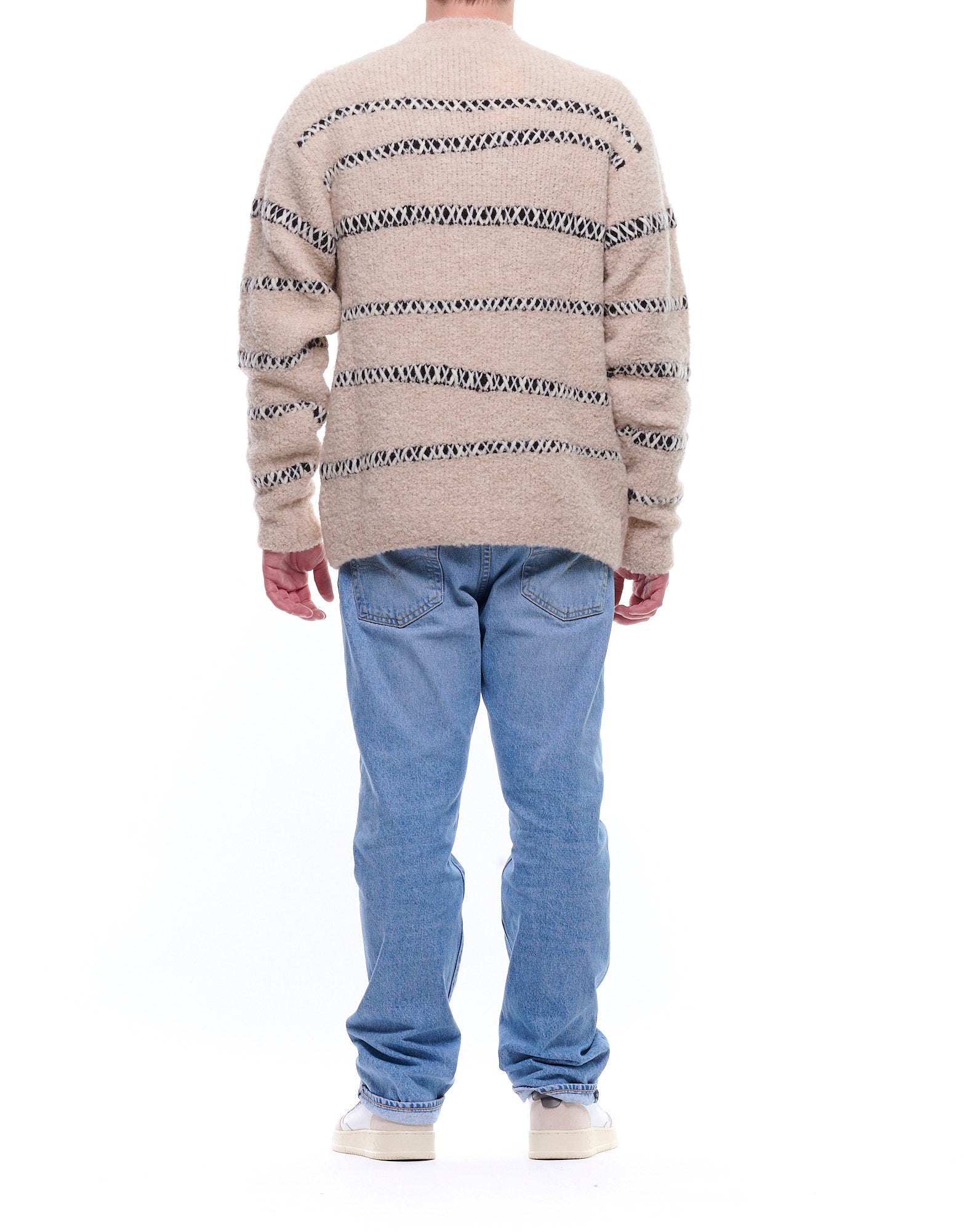 AI25AFU46 00050 GIROCOLLO P. CROCE BOUCLE - Maglieria - Atomofactory