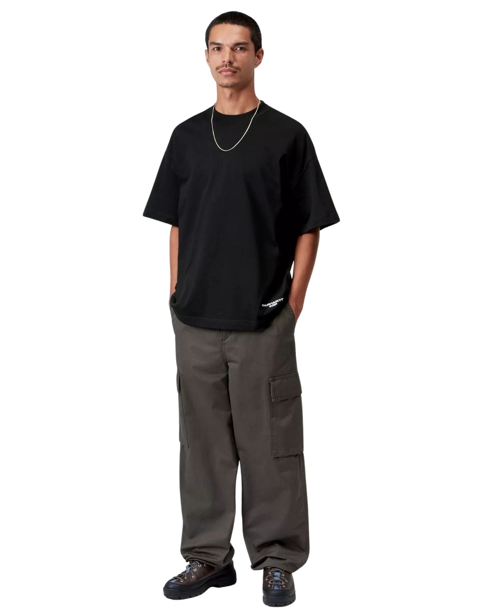 T-shirt « S/S Chapter Script » noir / blanc