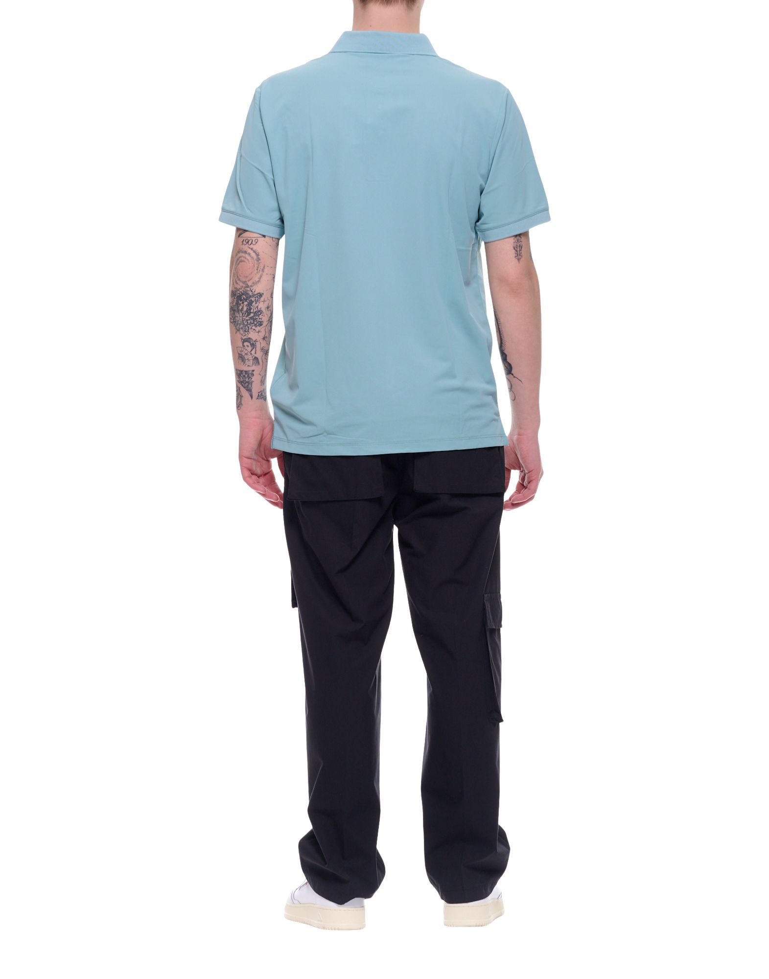 Outhere Polo Homme NIX AIR Coupe Régulière Short Manchette Mélange Polyamide Élasthanne 4652M305B128-26046 1872 NYX