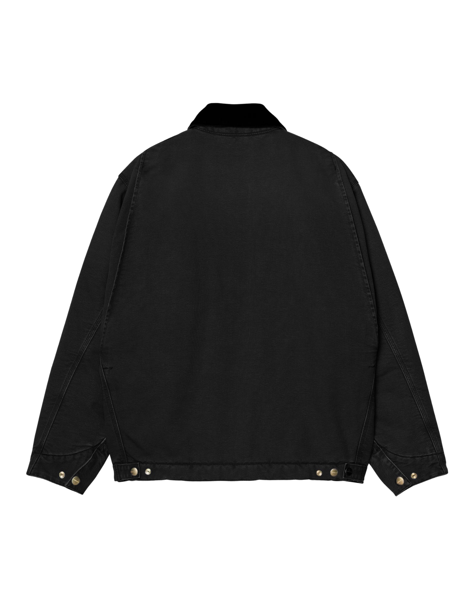 Jacket man I035614 00E40 OG DETROIT BLACK STONE CANVAS CARHARTT WIP