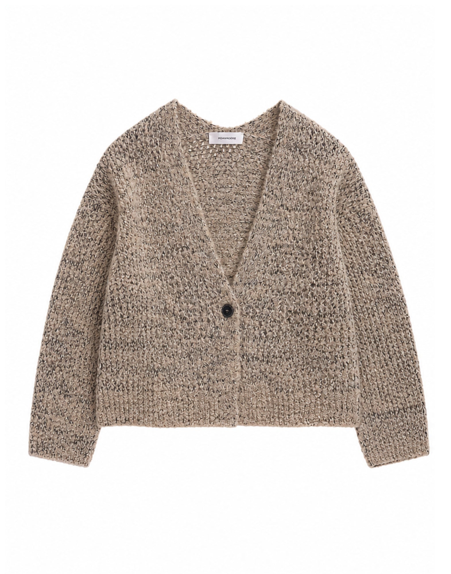 Crop Cardigan Sand