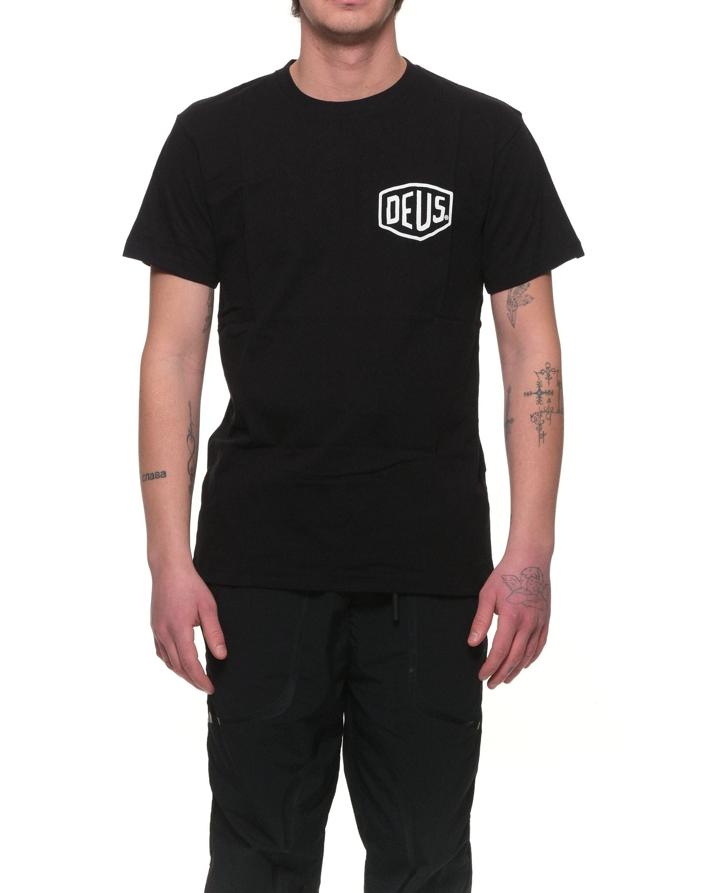 T-shirt pour homme DMW91808C IBIZA BLACK Deus Ex Machina