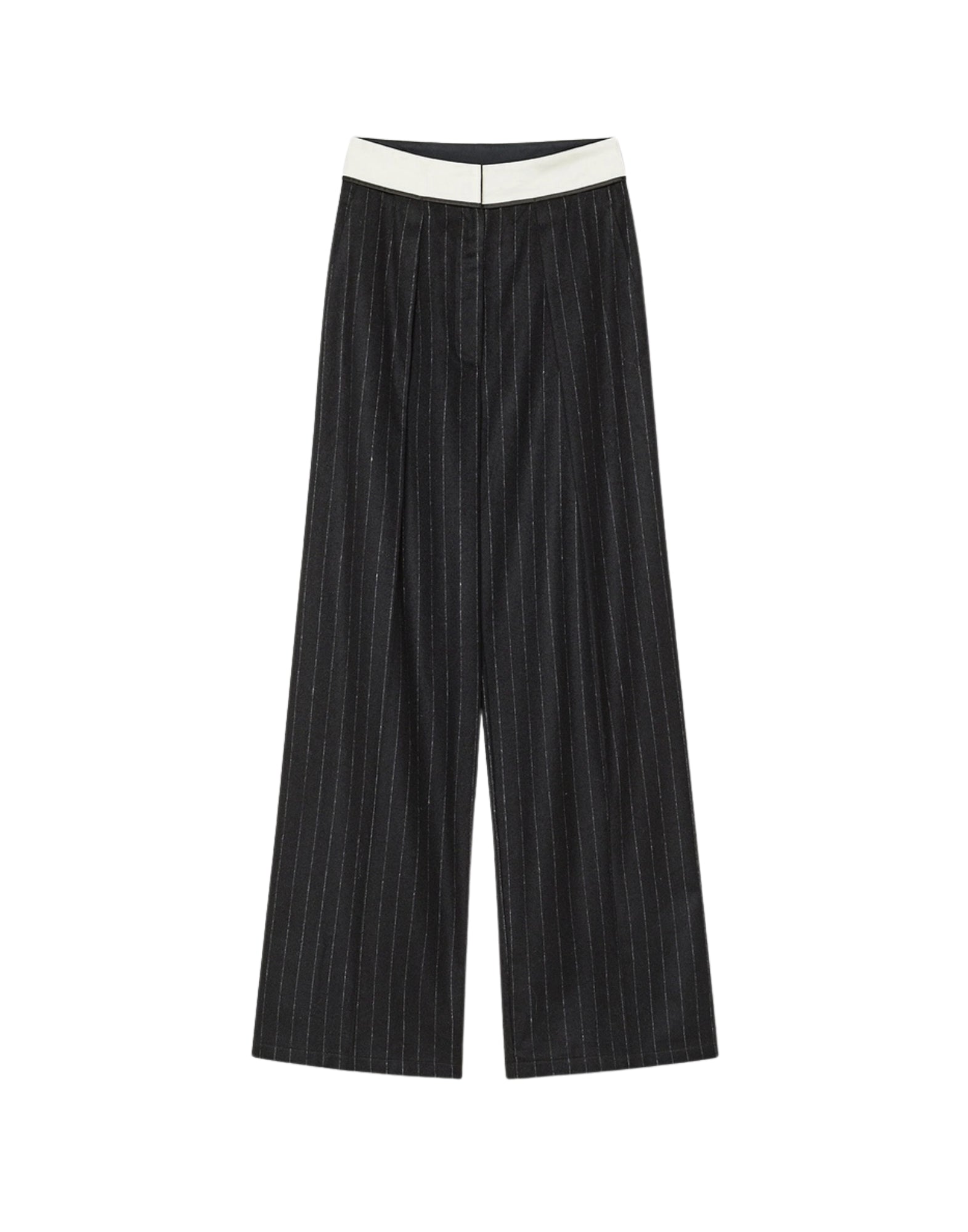 14317 MY PANTS NOIR - Pantaloni - FORTE_FORTE