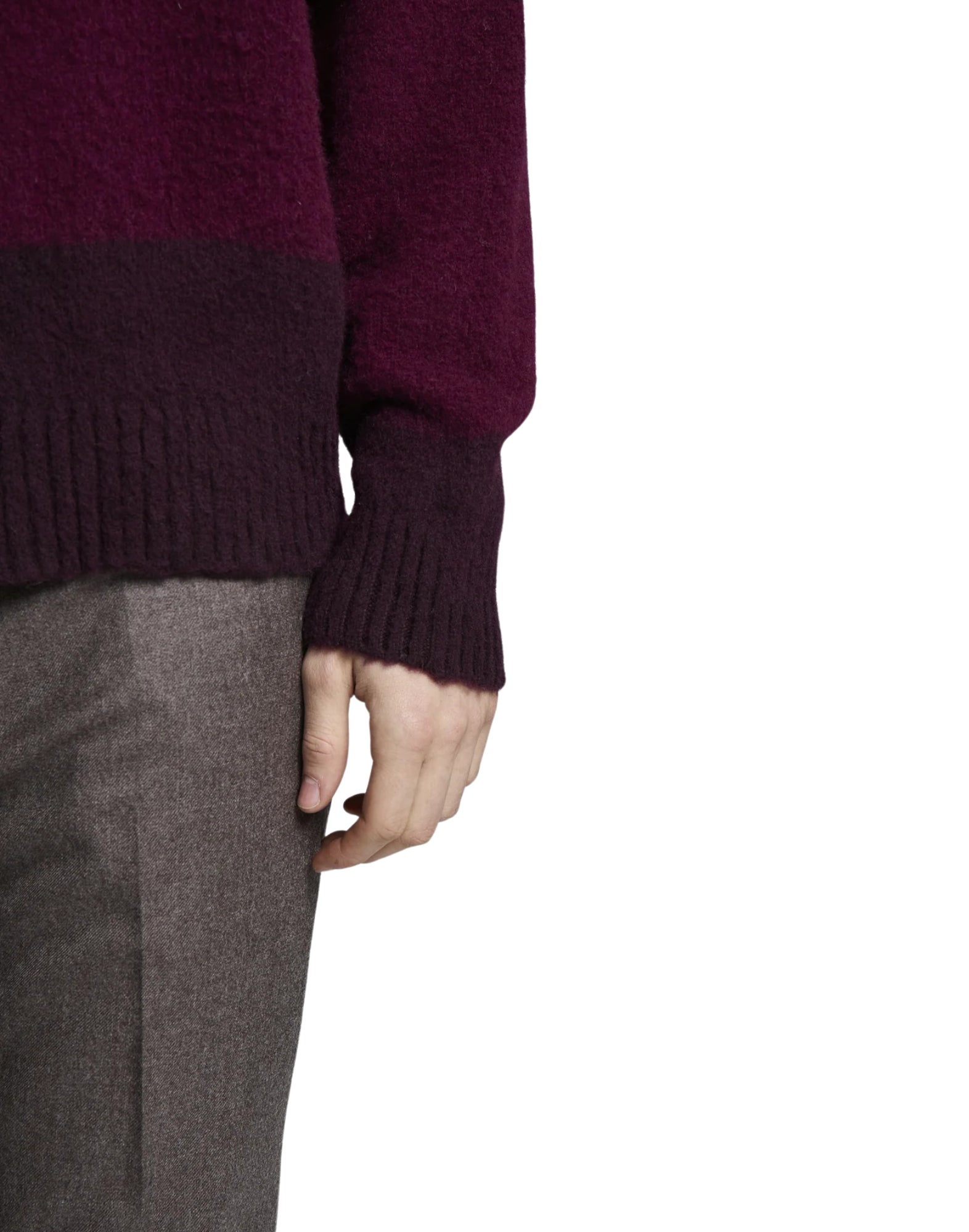 ASIA AMARANTO CREWNECK - Maglieria - PAURA