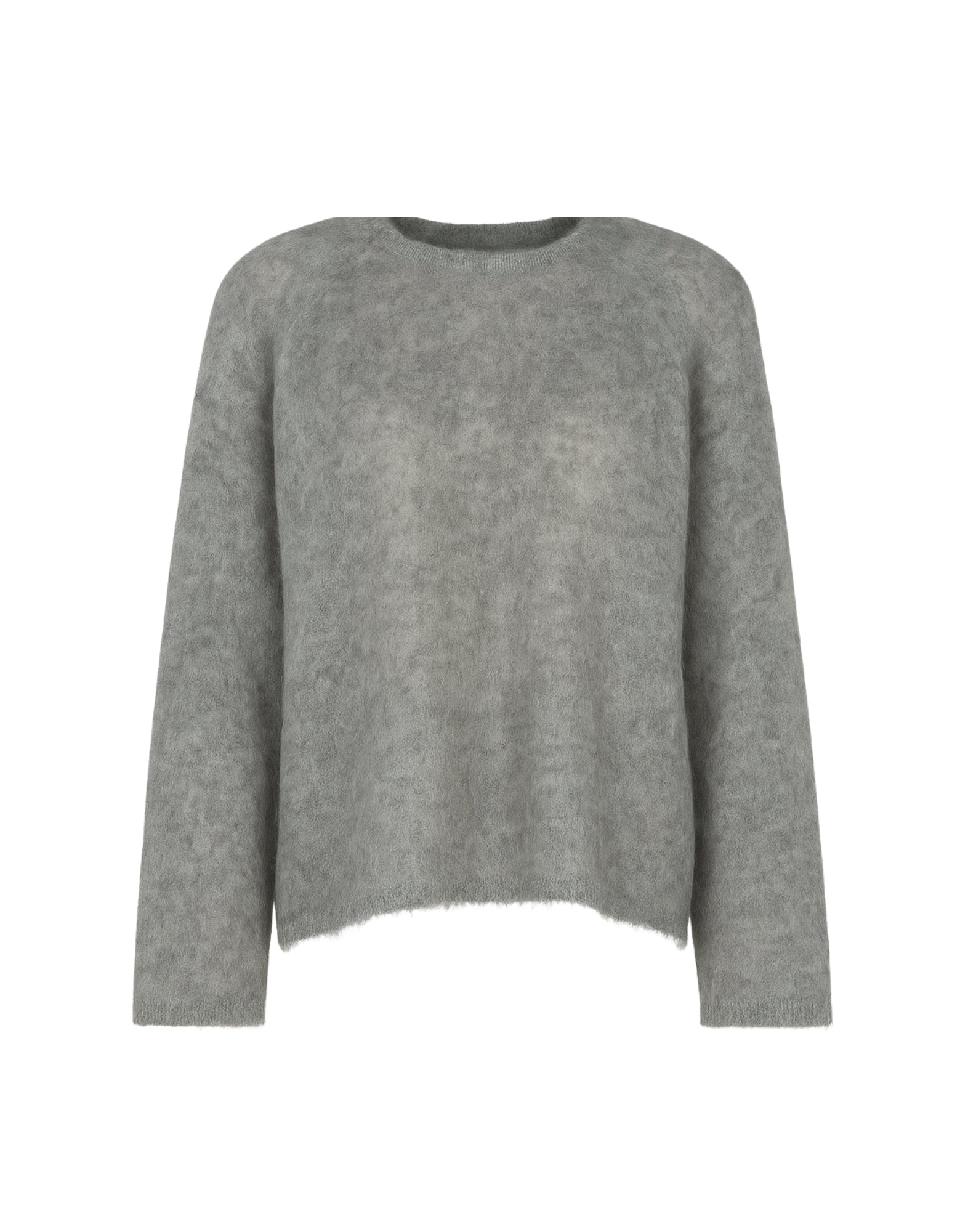 14439 MY KNIT GREY MELANGE - Maglieria - FORTE_FORTE