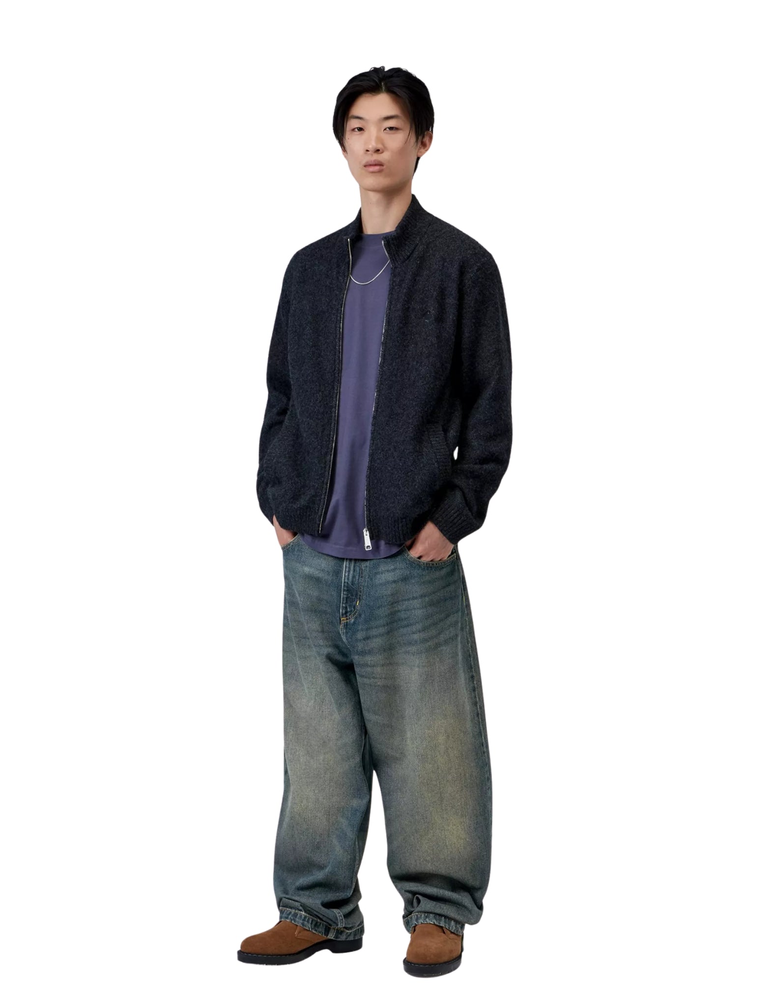 Pantalon Brandon porté lavage usé