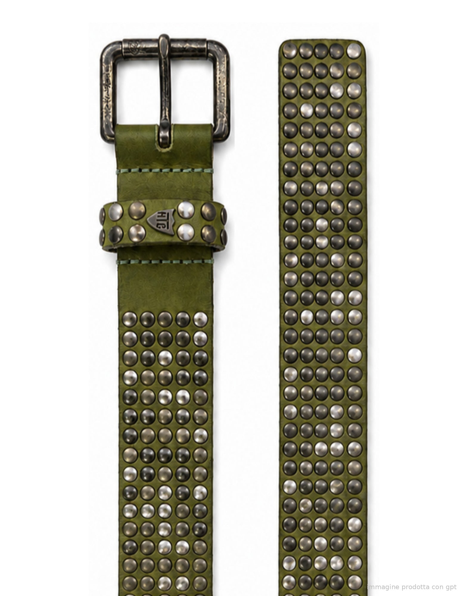 5000 Studs color belt Olive