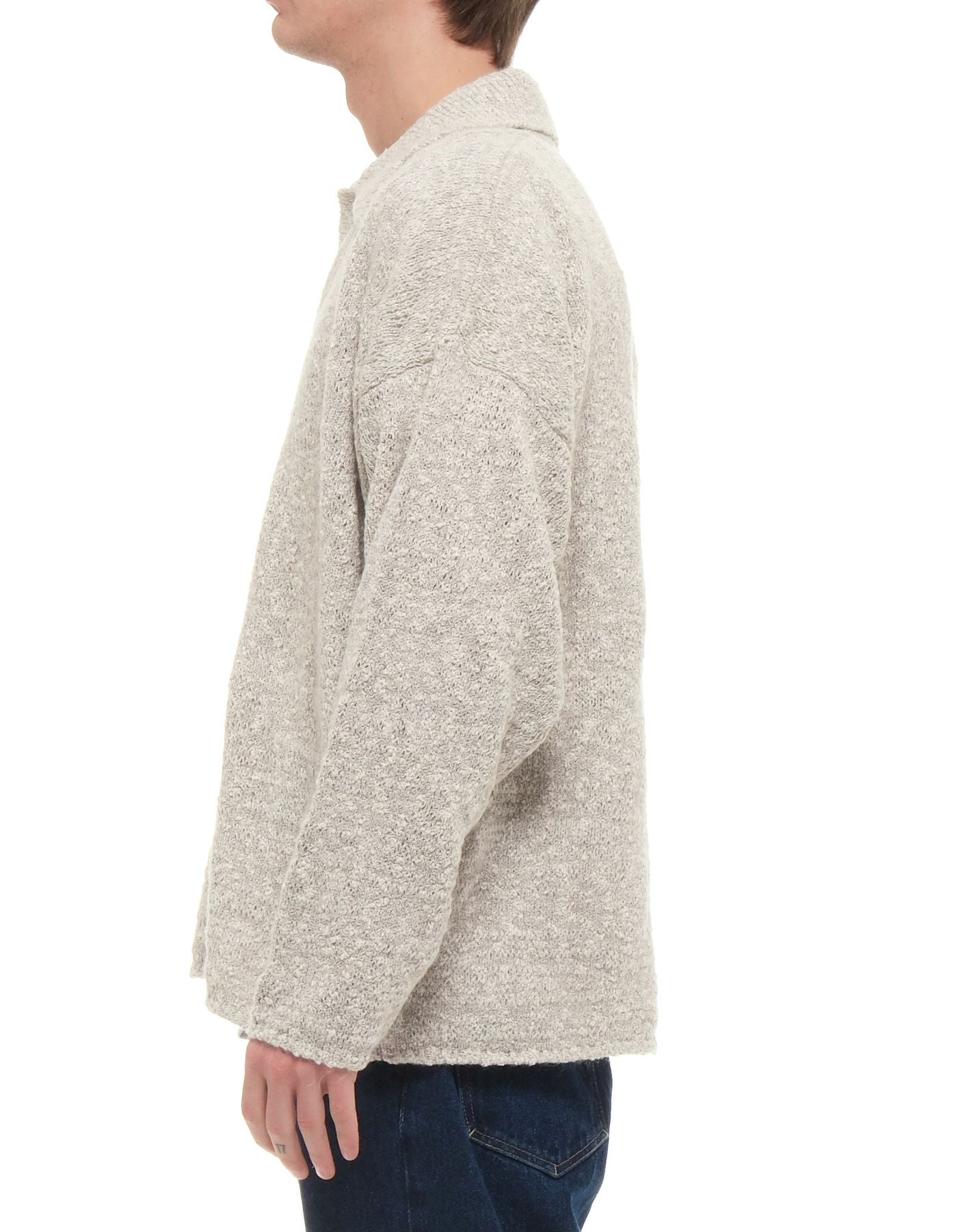 Sweater Man 12dp90520000304 indisa gris clair Paura