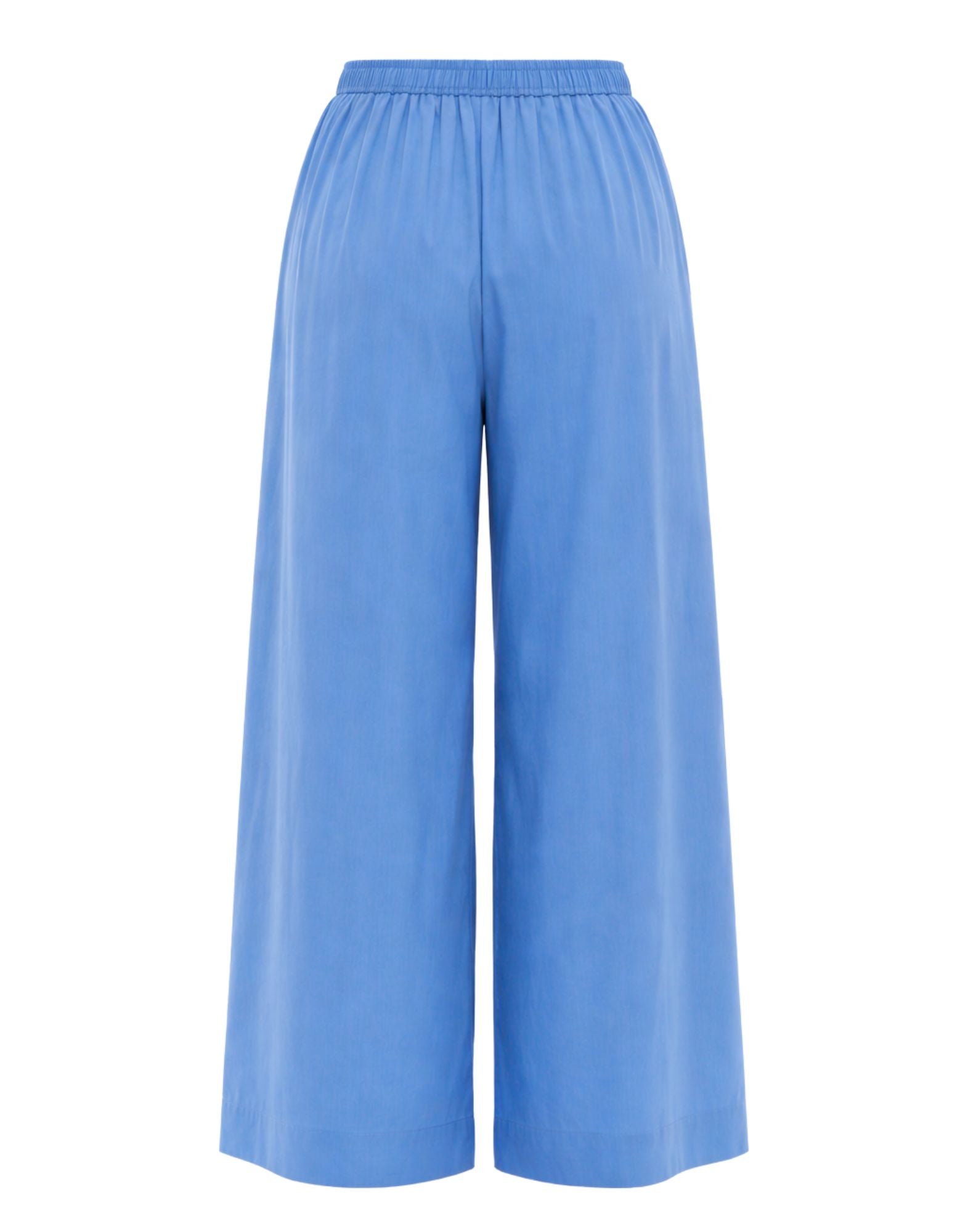 Meimeij Hose mit weitem Bein, Baumwolle, blauer Jaspis, Damen E6/I/M6EB18 887 JASPER BLU