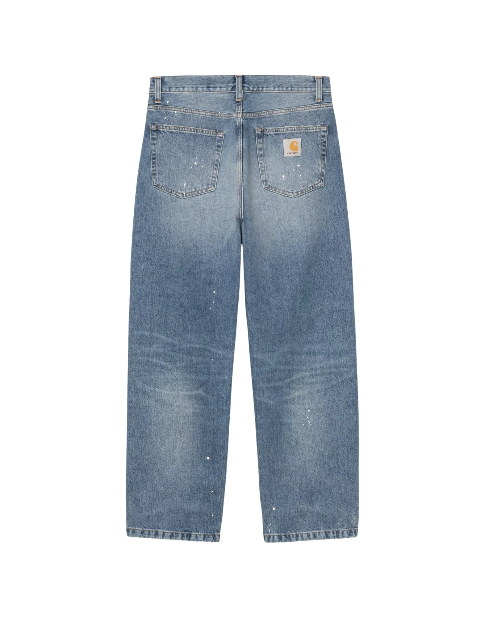 Pantaloni Landon blu, effetto "destroy wash", macchie