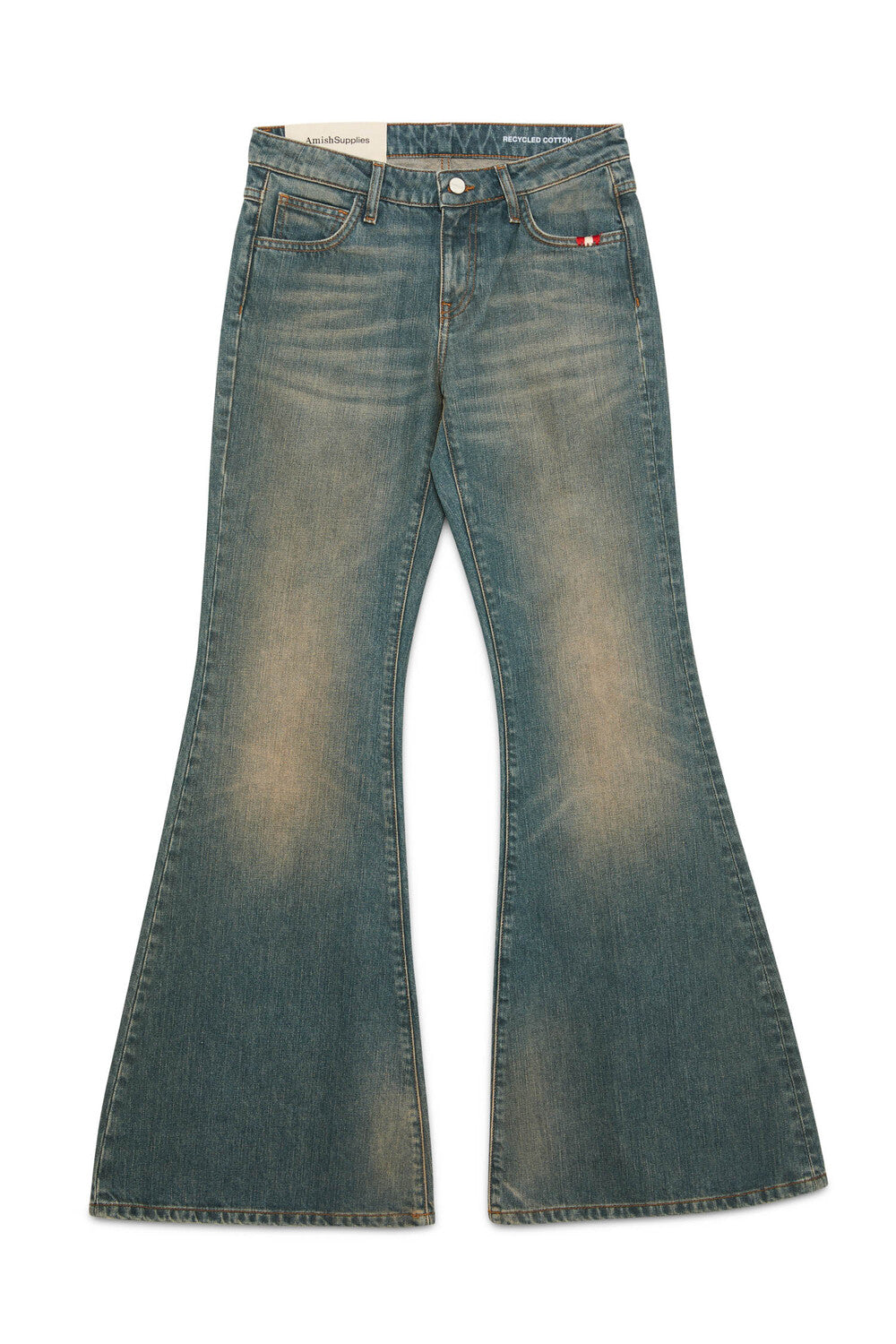 Jeans woman AMD 162D6511764 C0999 WOODSTOCK WOMAN AMISH DIRTY VINTAGE Amish