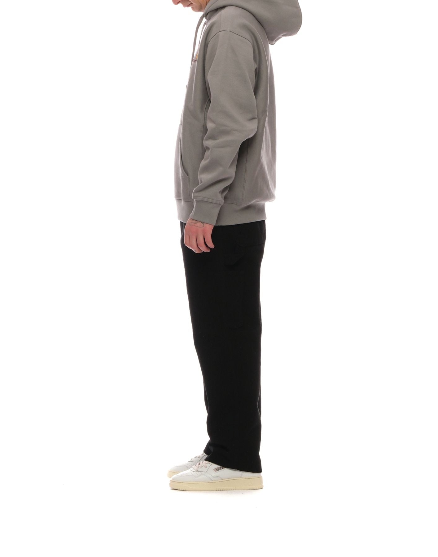 Hoodie Man I028279 482xx Hooded American Ash Heather CARHARTT WIP