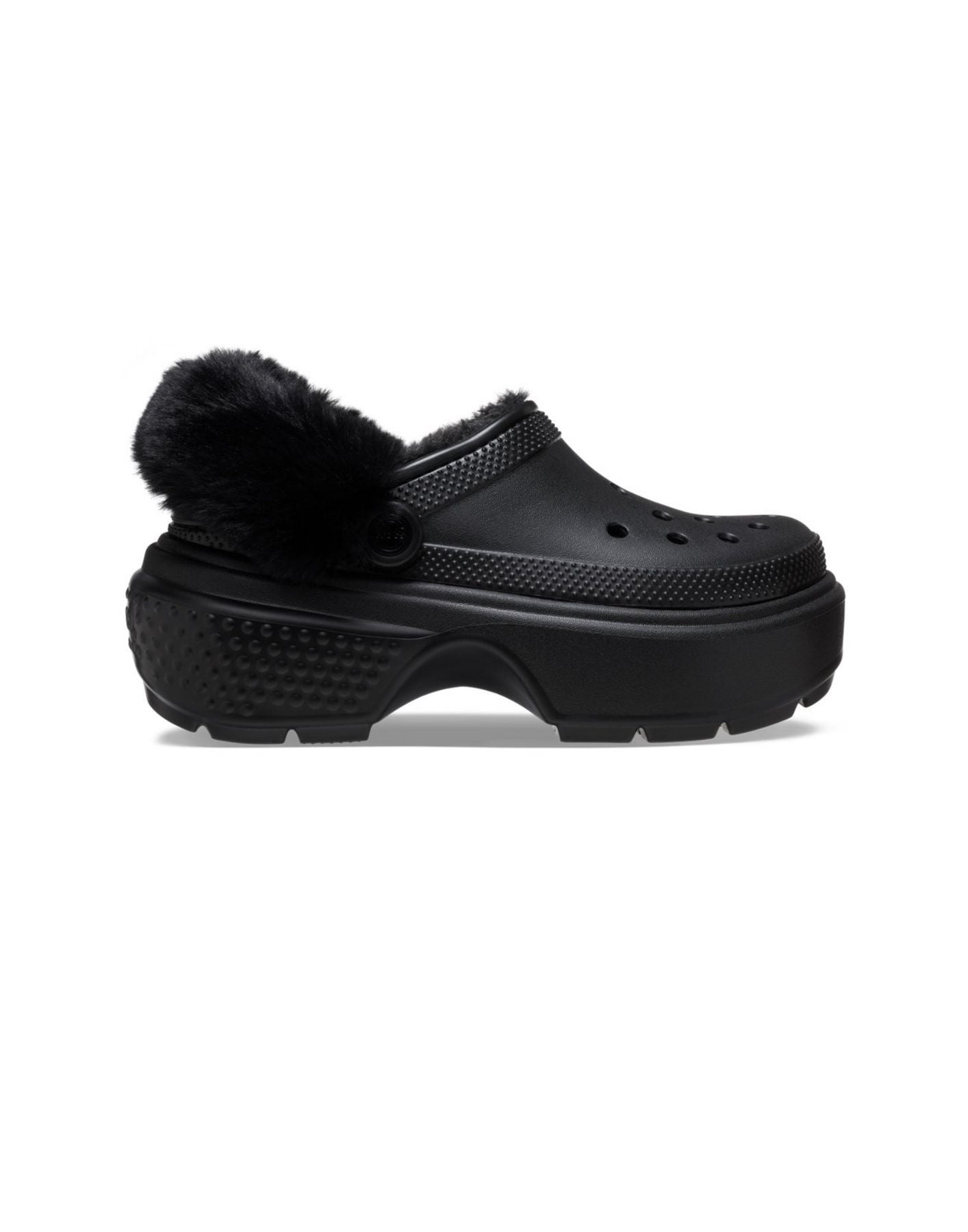 Sandale femme stomp bordé des crocs