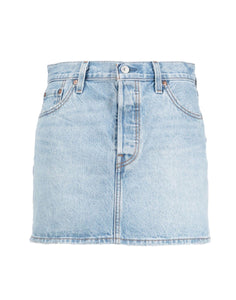 Skirt for woman A4694 0003 blue Levi's
