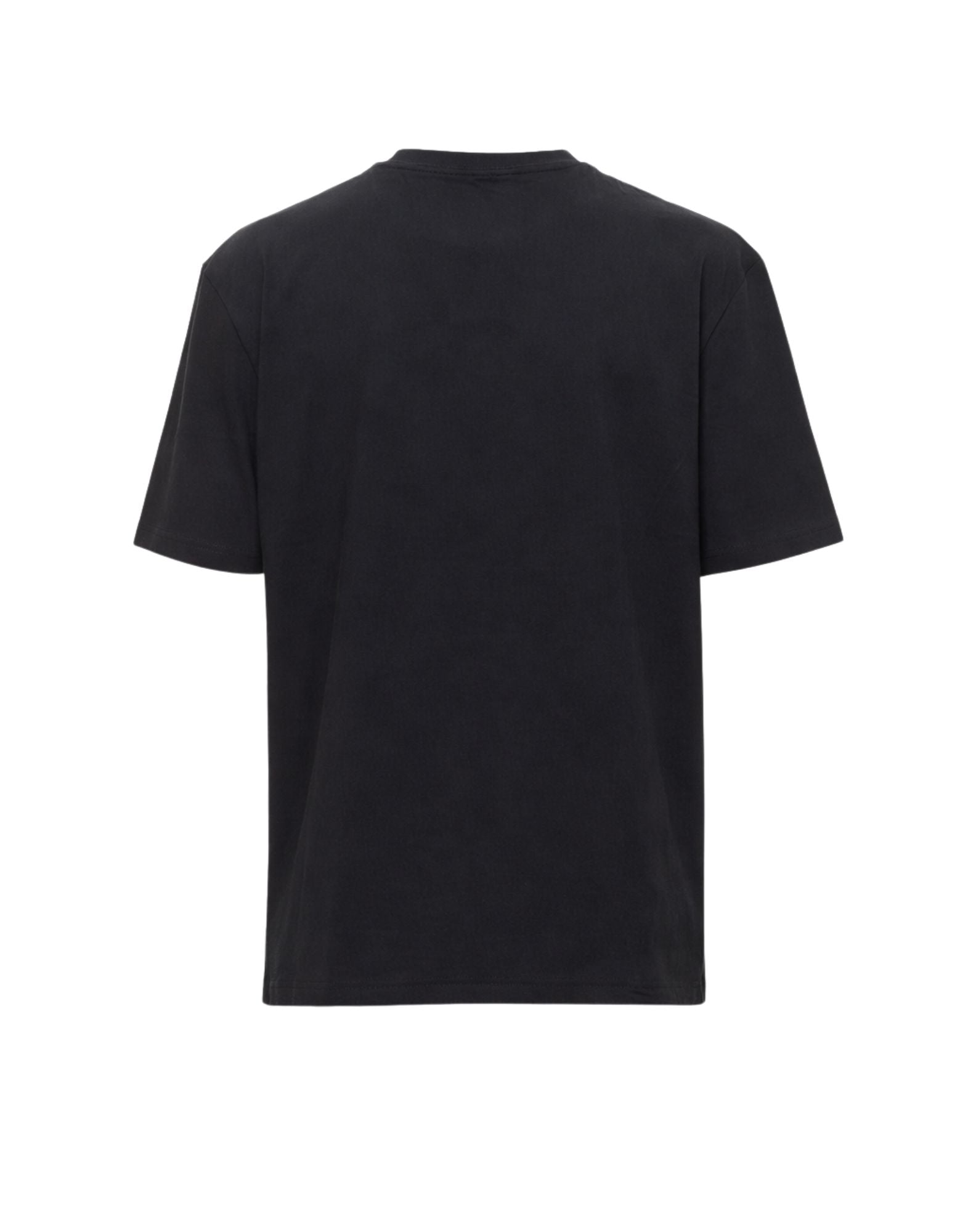 Blauer Brush Printed Cotton T-Shirt Black Men’s 26SBLUH02283-007480 999