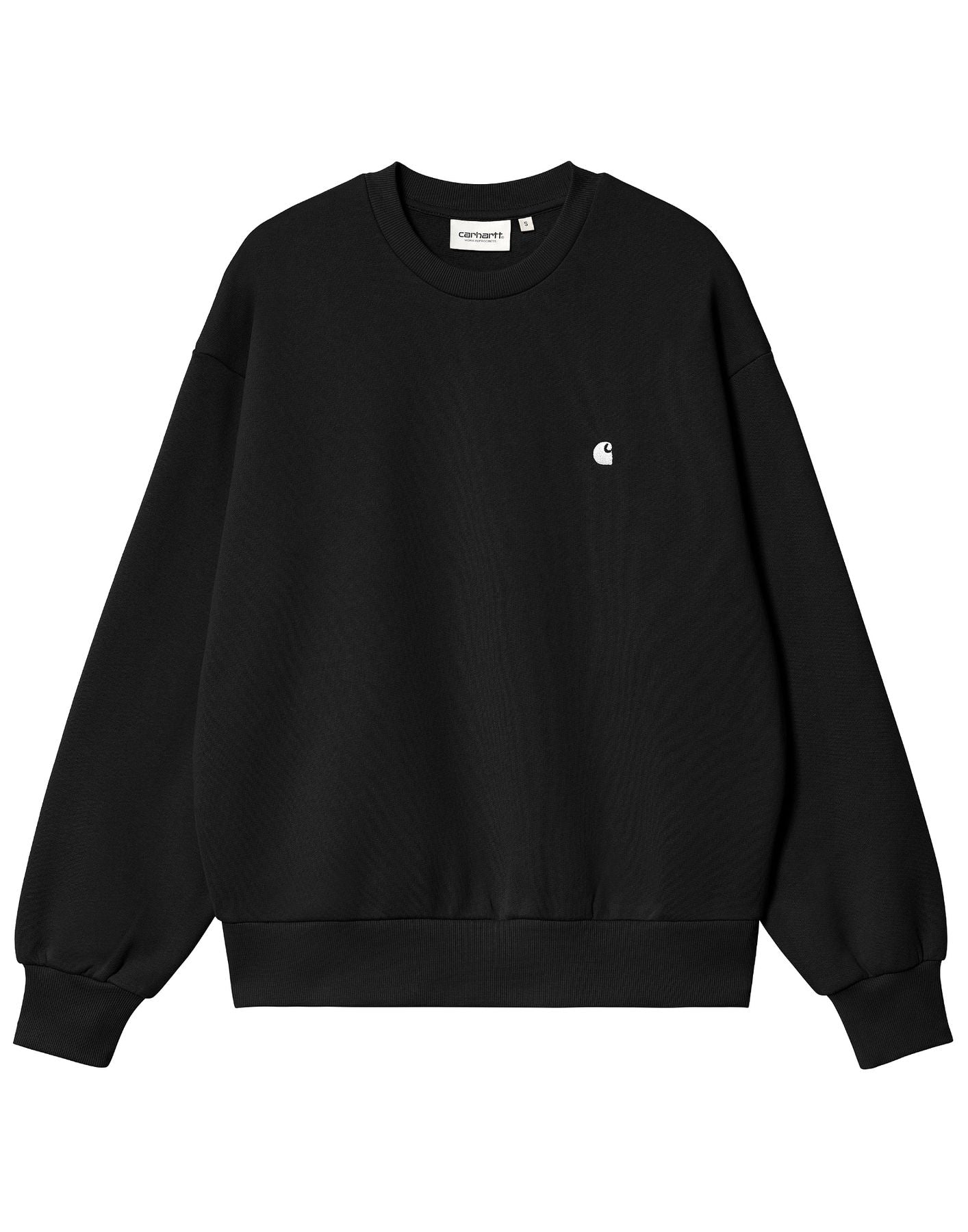 Sweat-shirt femme i032643 0m4xx w casey noir CARHARTT WIP