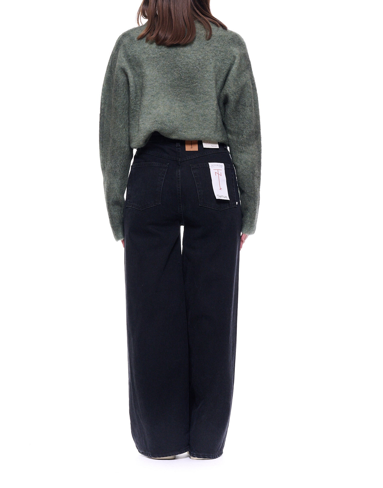 BELLA COAL BLACK JEANS - Jeans - Tenue