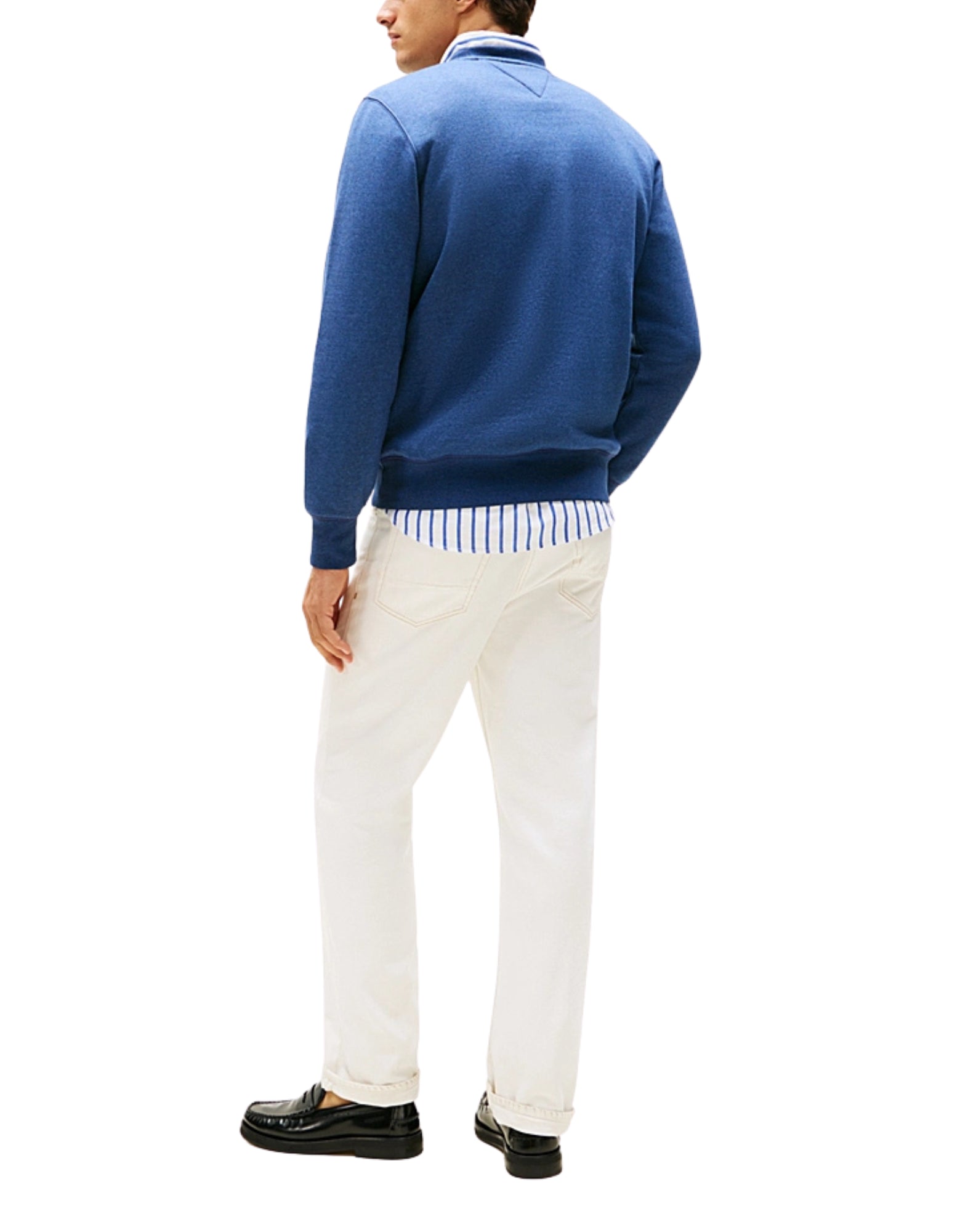 11596 DVI SWHEATSHIRT MIT BLAUEM MEERLOGO - Maglieria - TOMMY HILFIGER