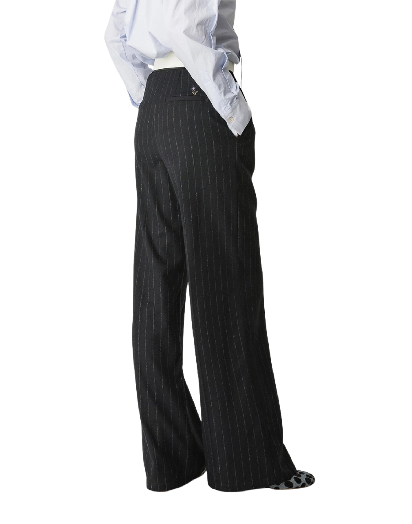 14317 MY PANTS NOIR - Pantaloni - FORTE_FORTE