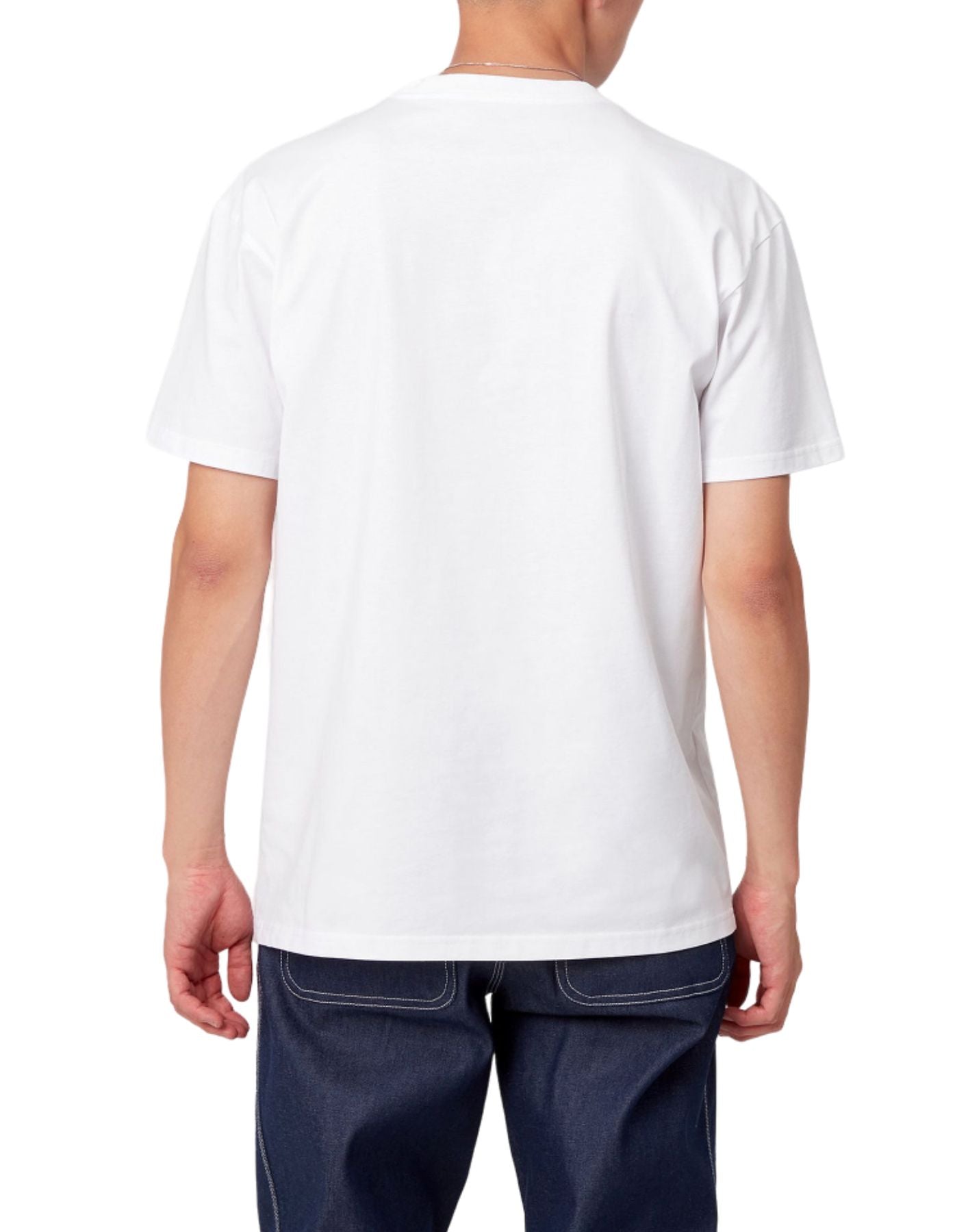 T-shirt man I026391 00RXX WHITE GOLD CARHARTT WIP