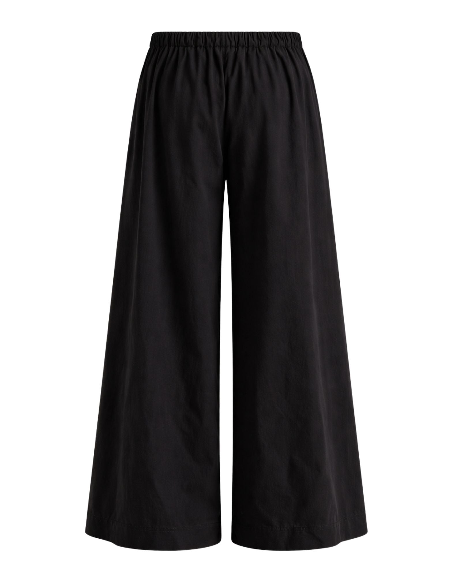 Meimeij Schwarze Damenhose mit weitem Bein E6/I/M6EB18 100 SCHWARZ