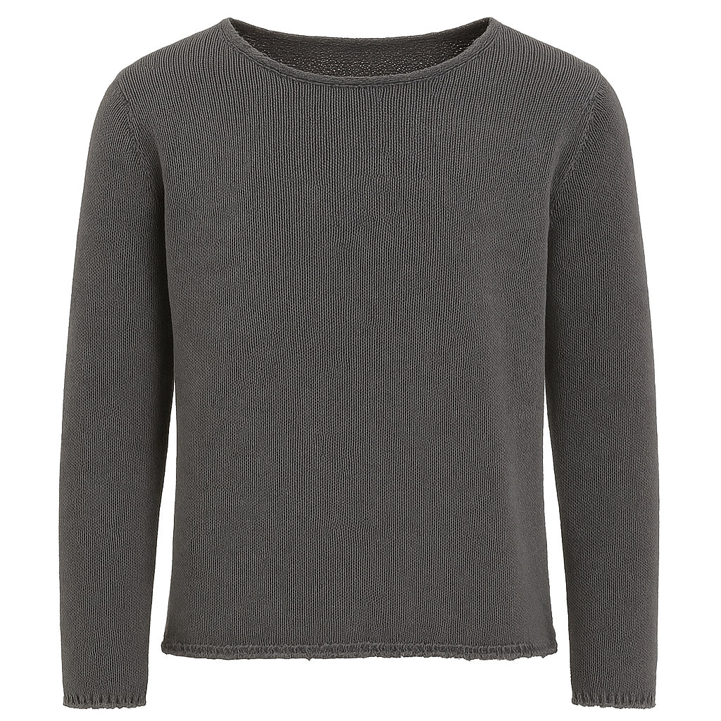 5033 90 GREY ROUND NECK - Maglieria - Fabrizio del Carlo