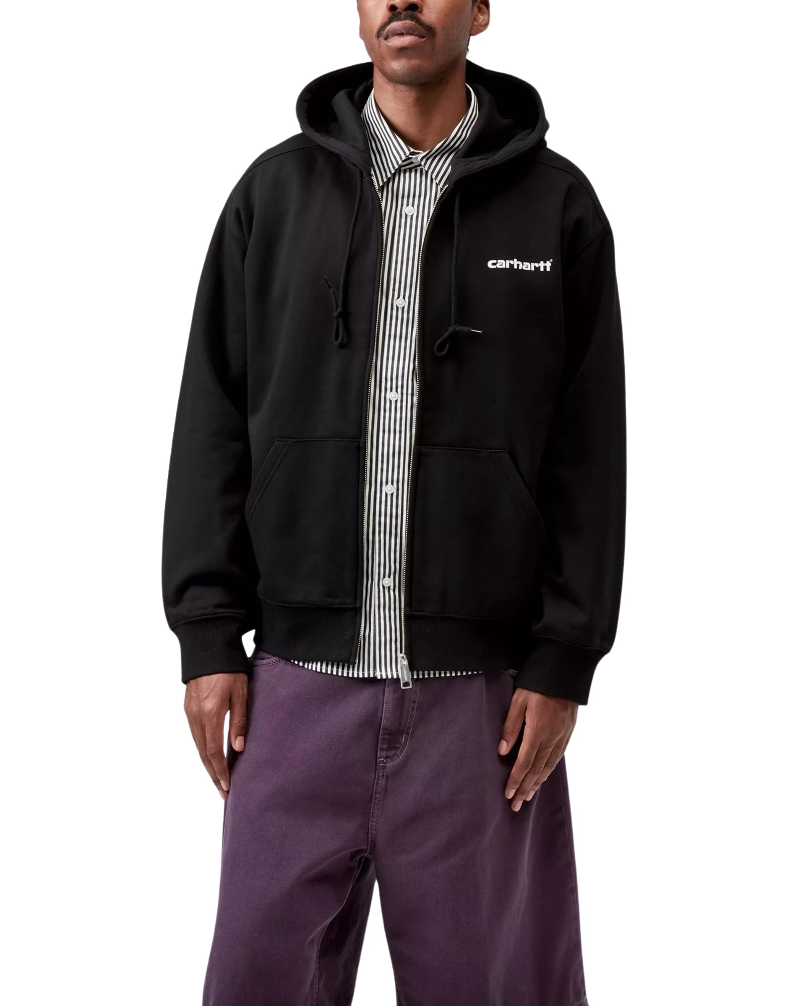 I036013 89XX BLACK ARCHIVE JACKET - FELPA - CARHARTT WIP