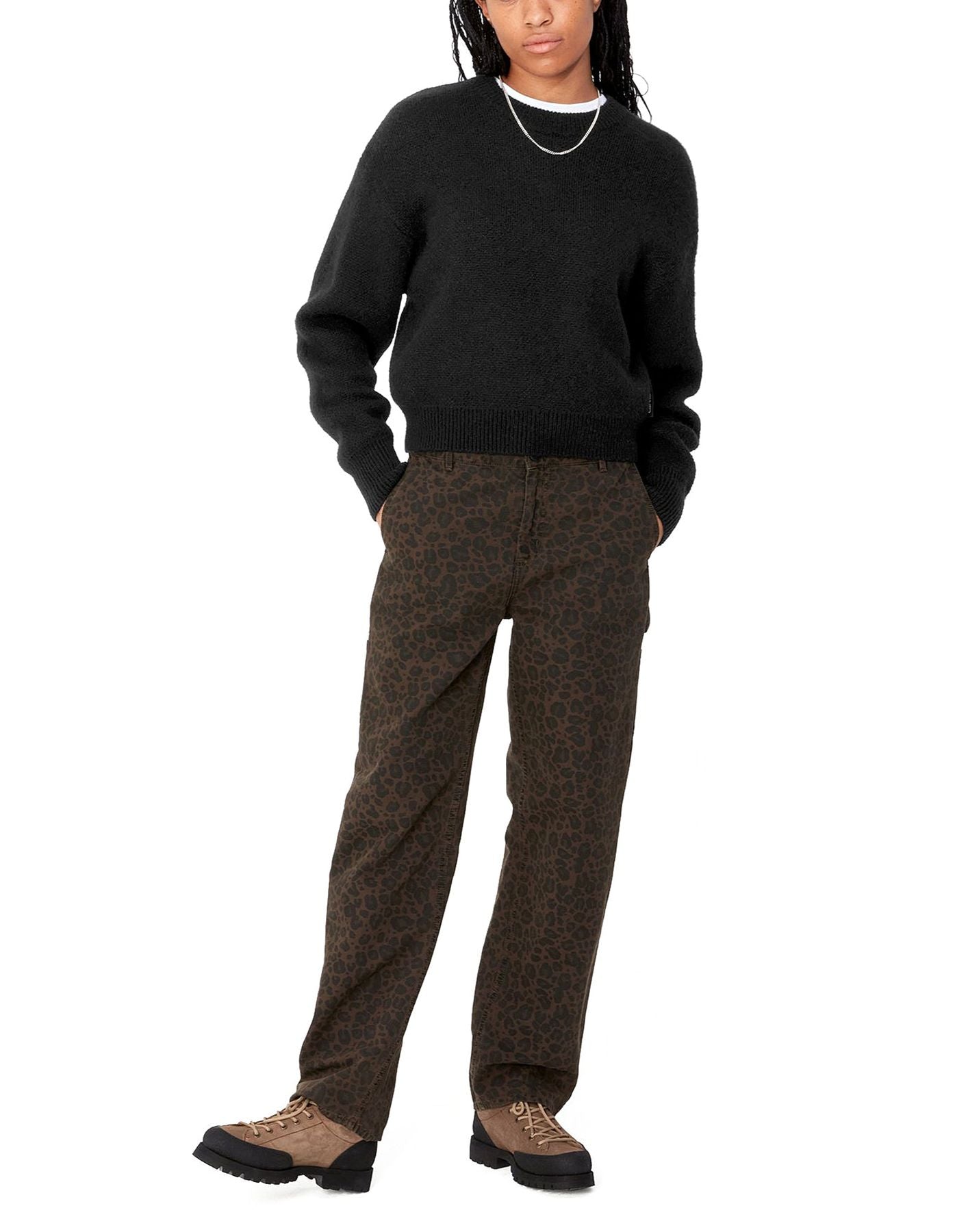 Sweater Woman i033910 89xx W Merton Black CARHARTT WIP