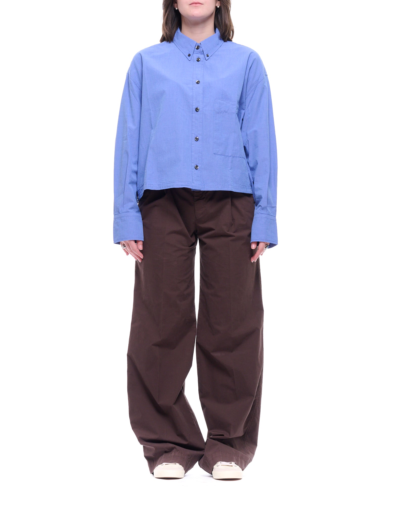 Cubic shirt Blue sea