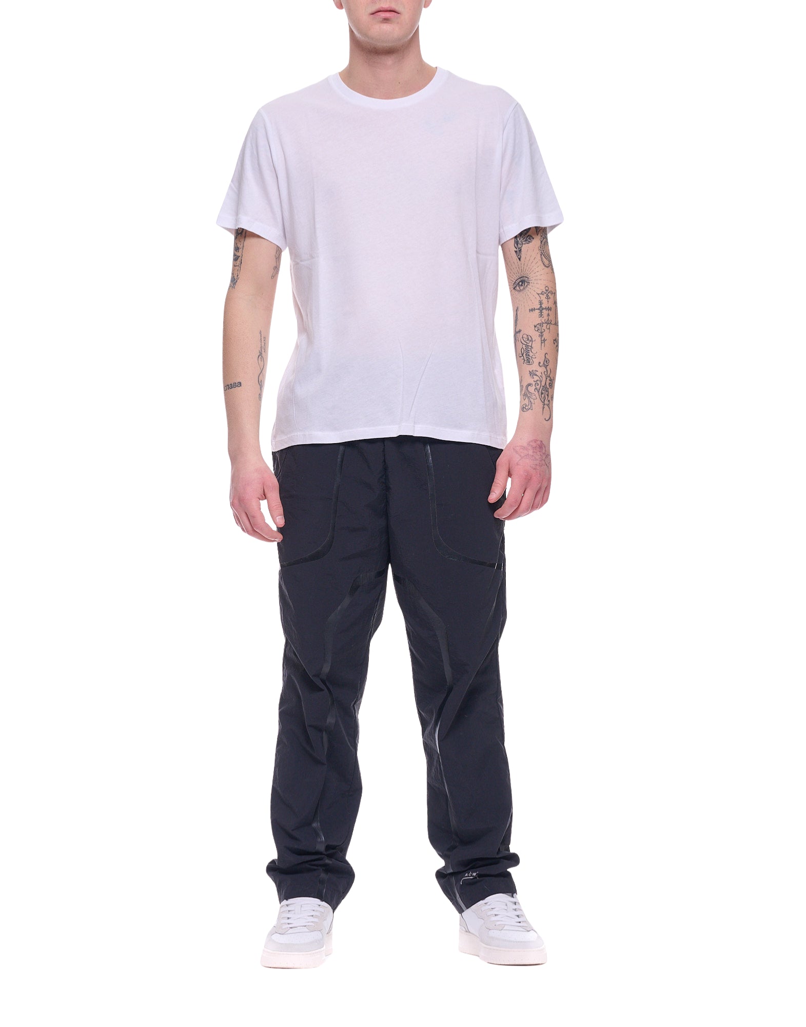 Majestic Filatures Men’s White T-Shirt Crew Neck M537 HTS022 001