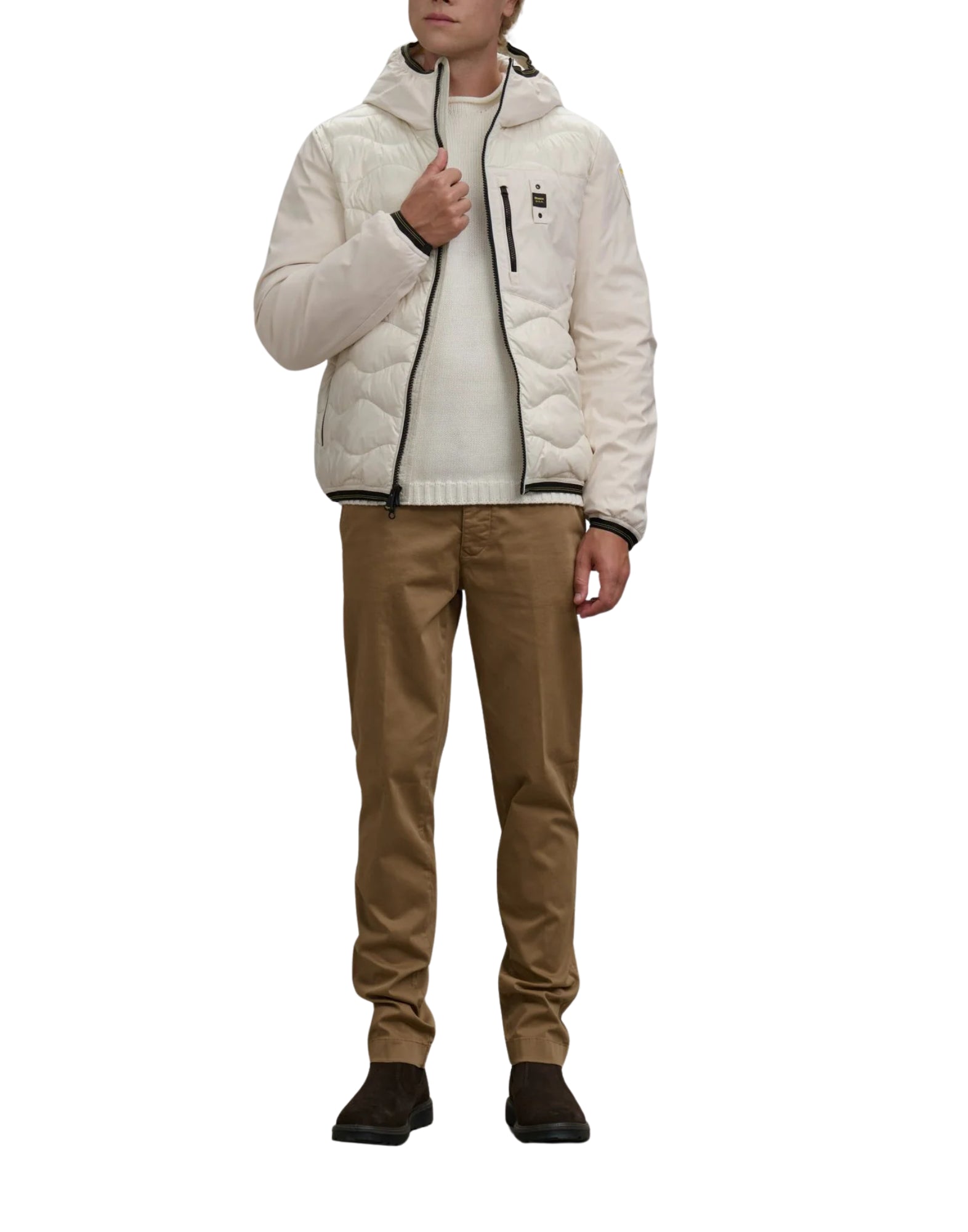 25WBLUC08078 006355 129 BLANC - Giacche - Blauer