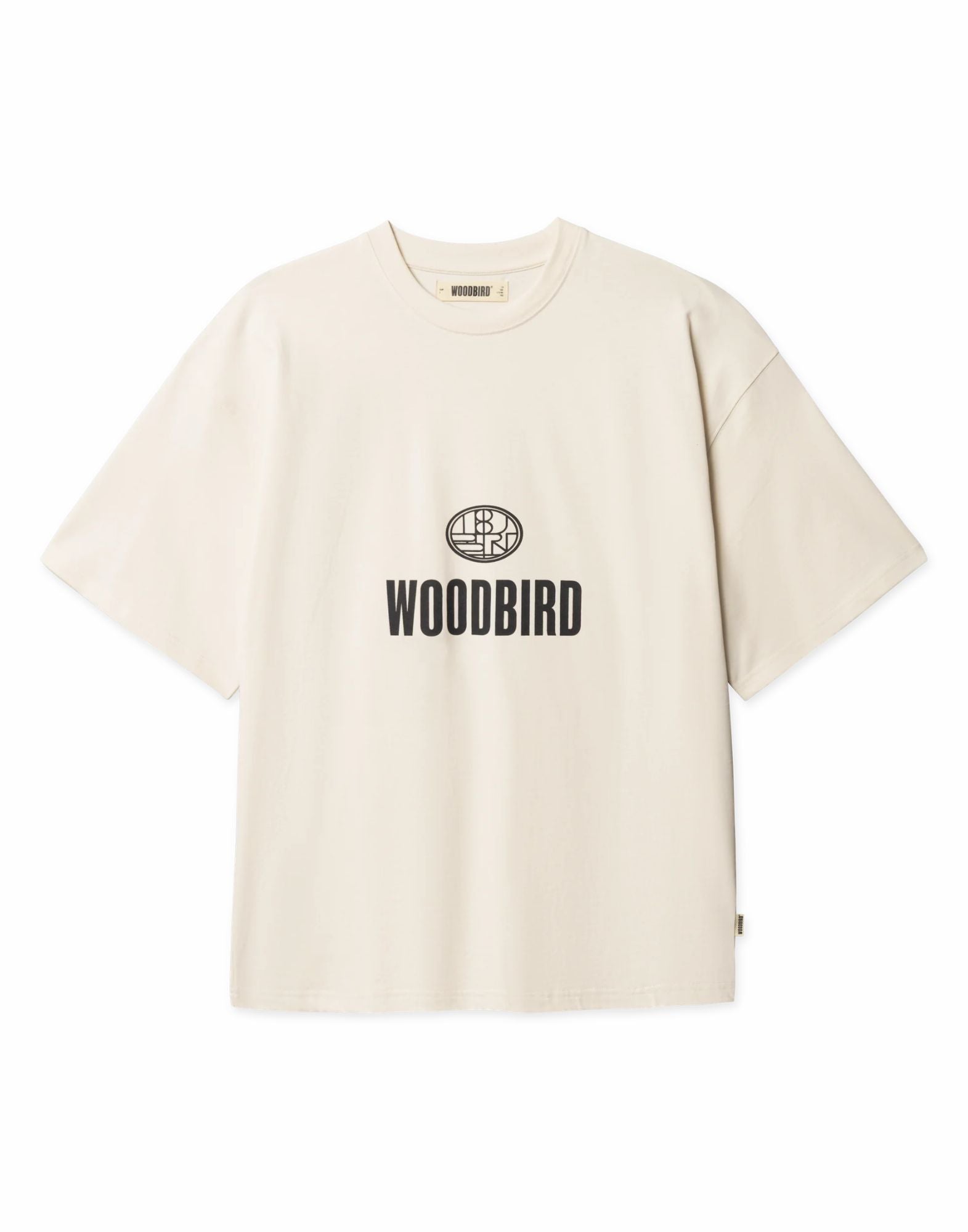 Woodbird WBBeam Nine Tee Organic Cotton T-Shirt Off White Men’s 2616-407 OFF WHITE