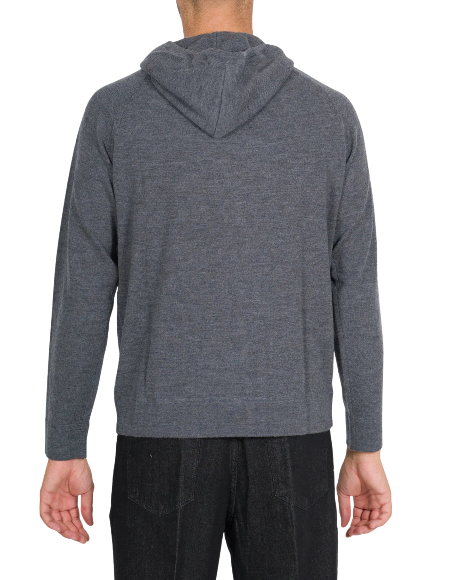 E011-8995 GREY HOODIE - Felpe - Paolo Pecora