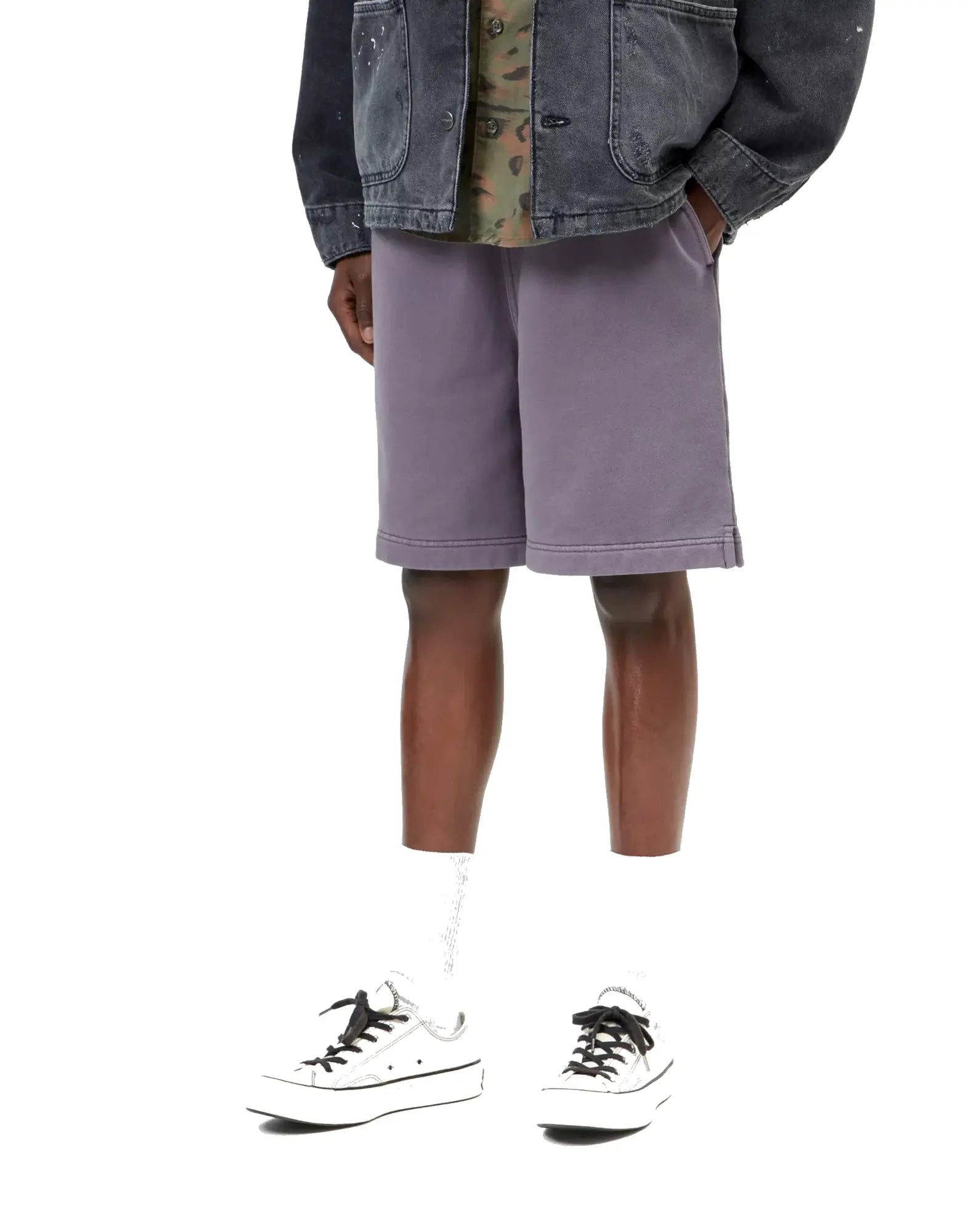 Hoggard Sweat Short Cotton SweaT Shady Purple