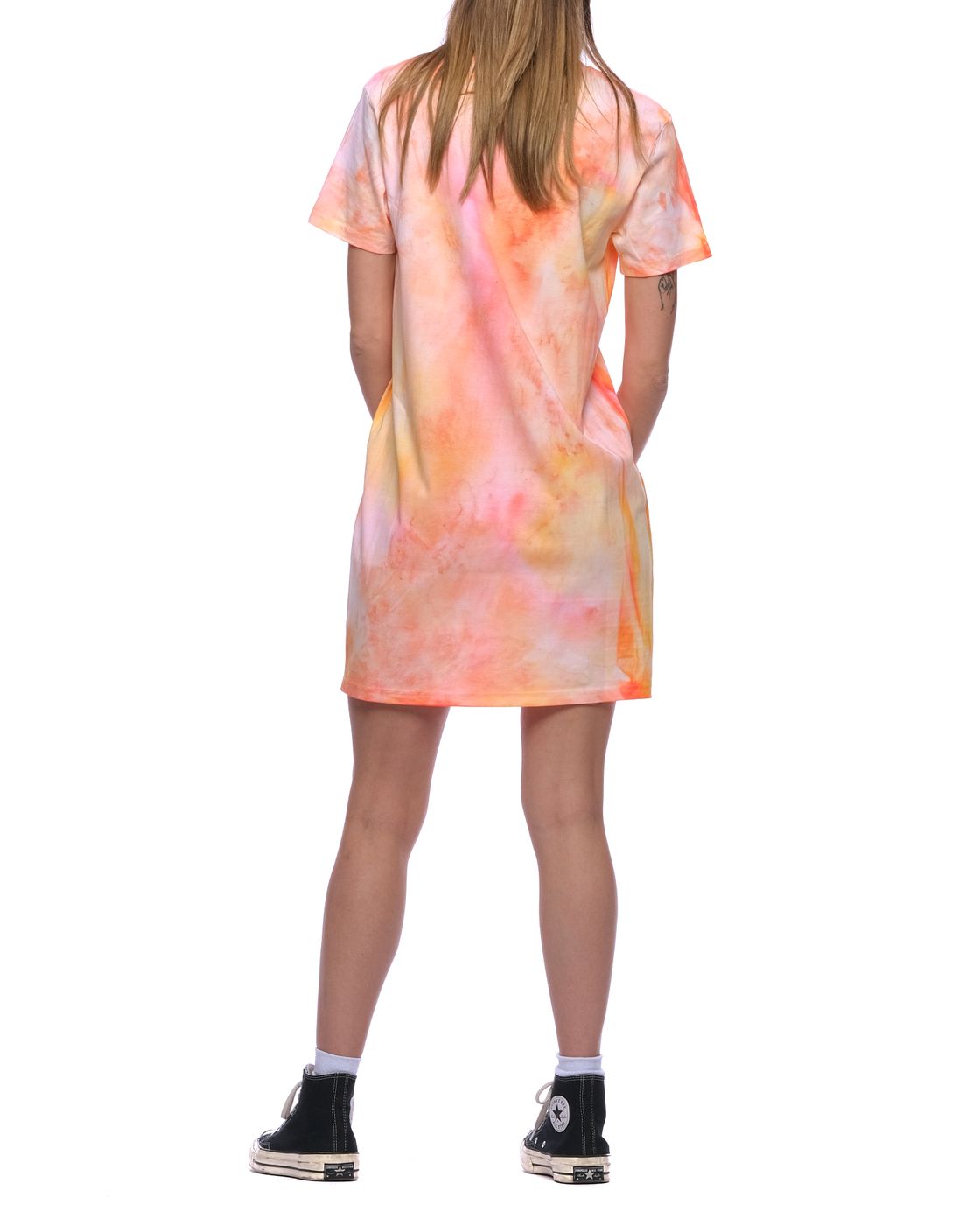 Dress woman Sunset 013 Orange ONELAB
