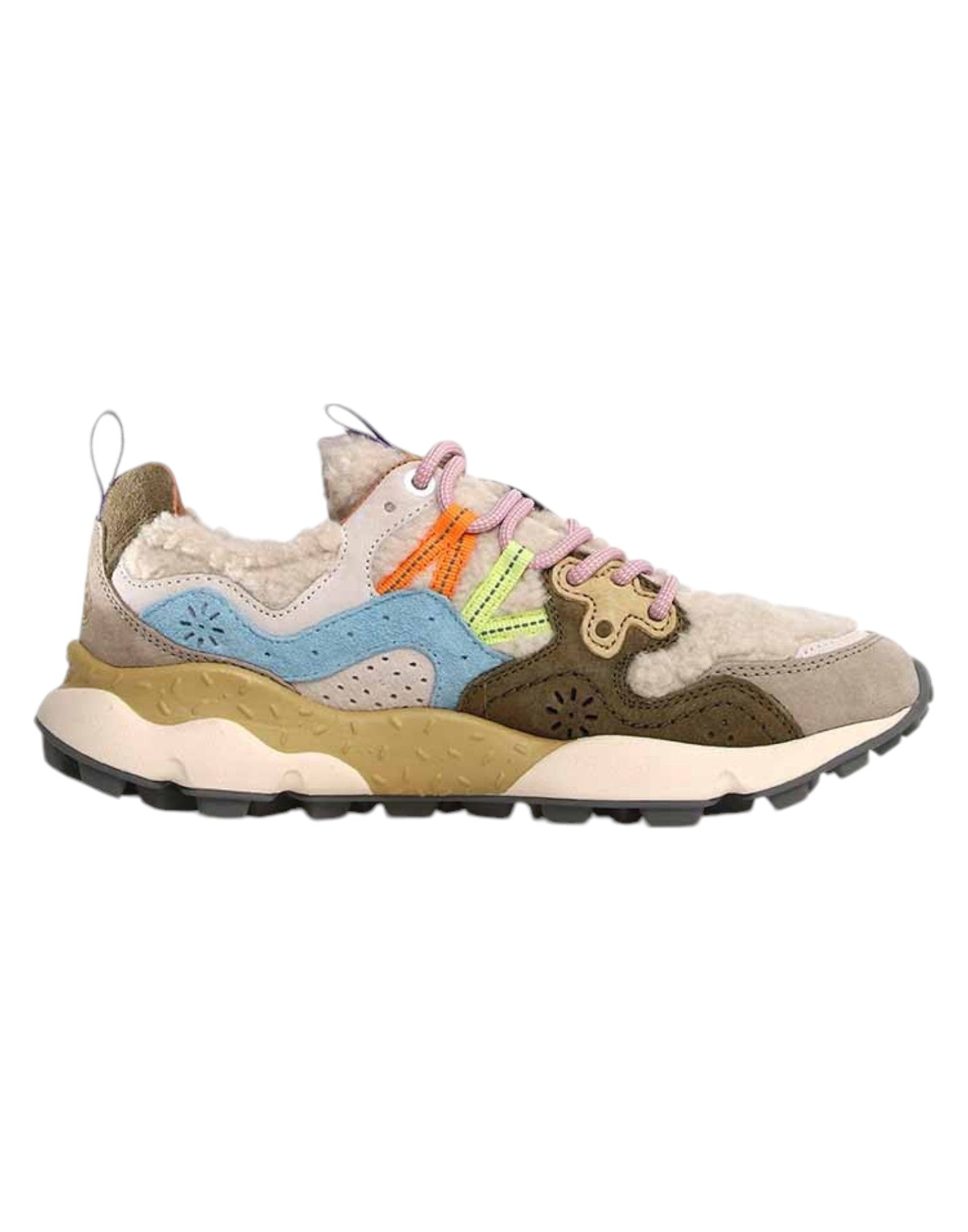 Chaussures femme yamano 3 peluche Flower Mountain